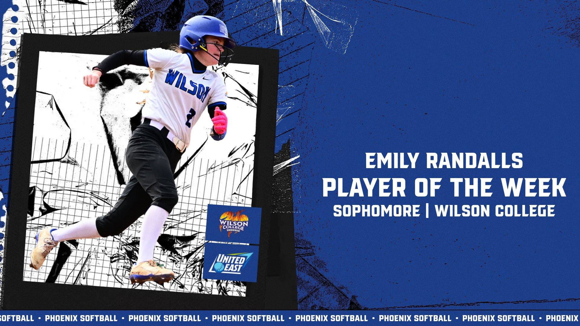 Emily Randalls United East Player of the Week