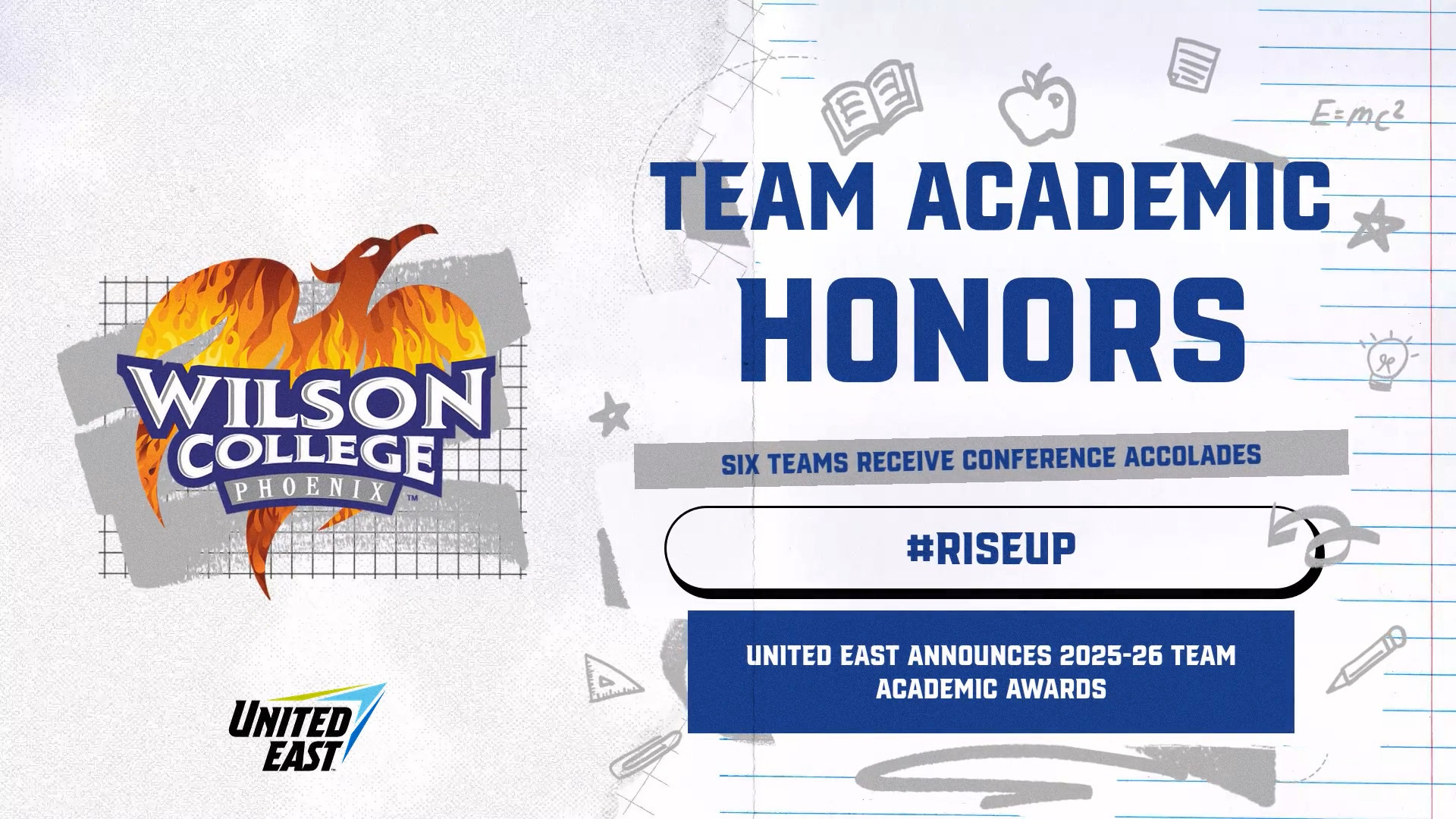 Wilson Phoenix Team Academic Awards 2025-26