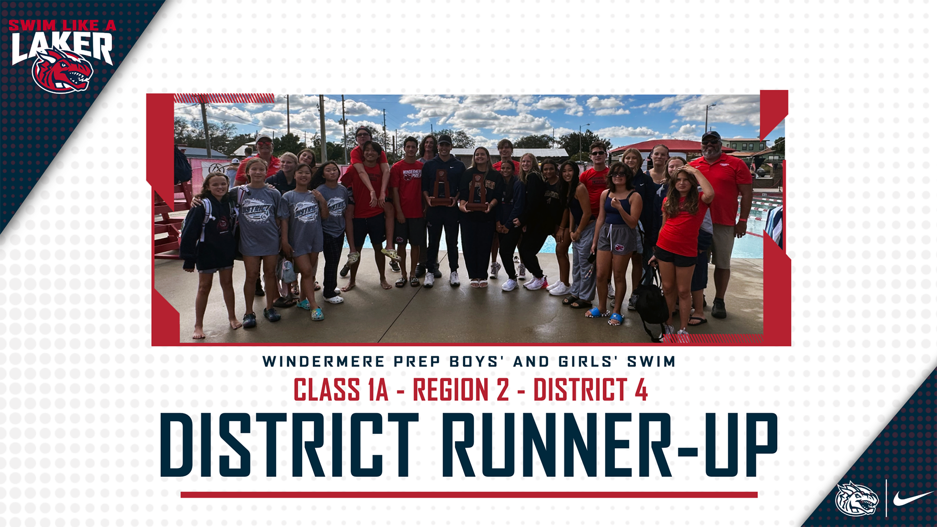 Swim District Runner-Up 2023