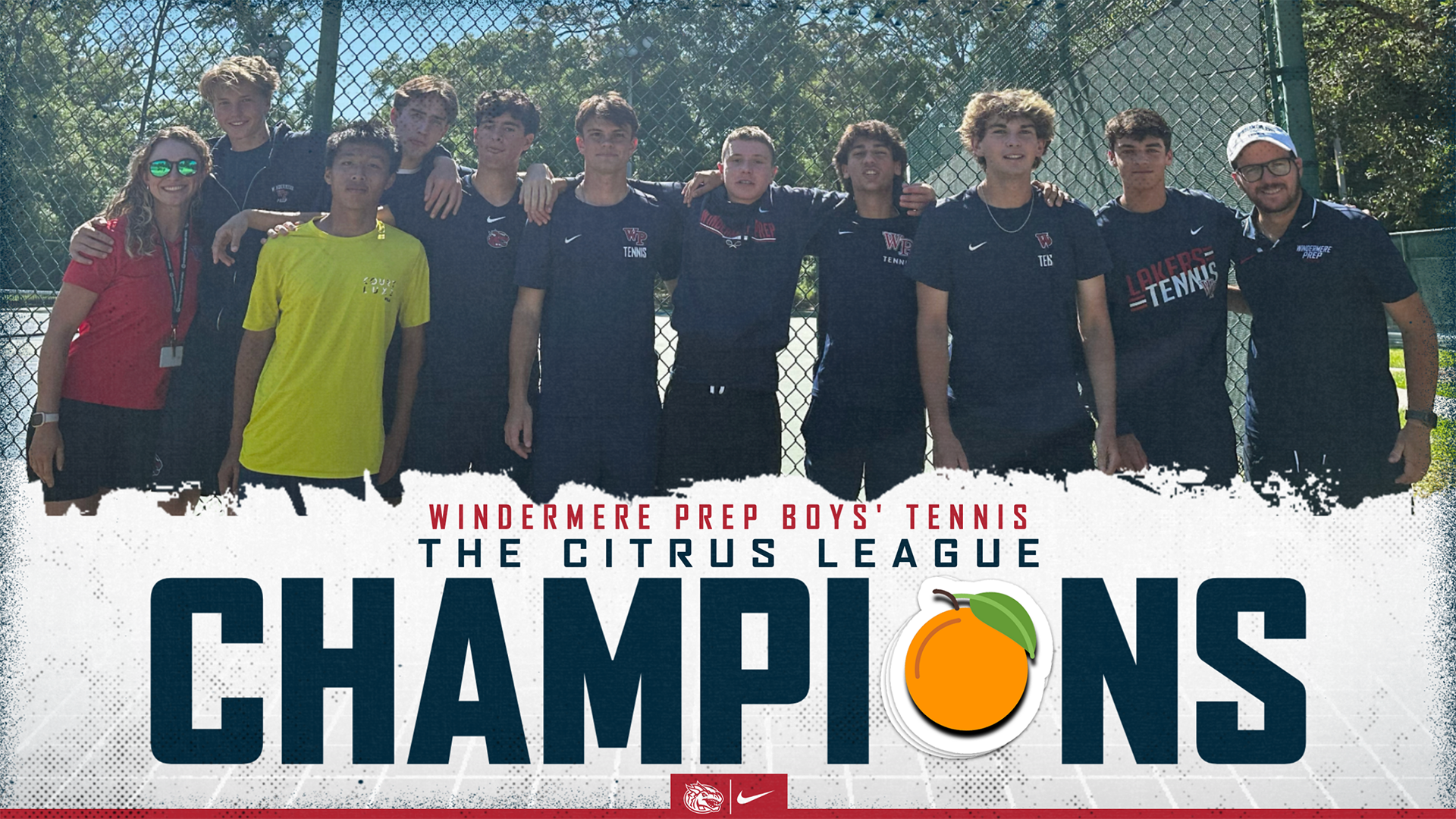 Boys Tennis Citrus League Champs
