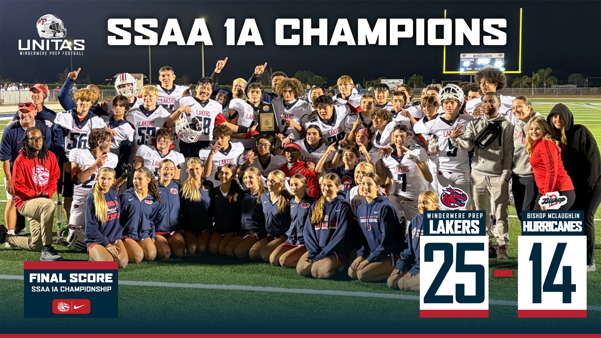 FB SSAA champ final score