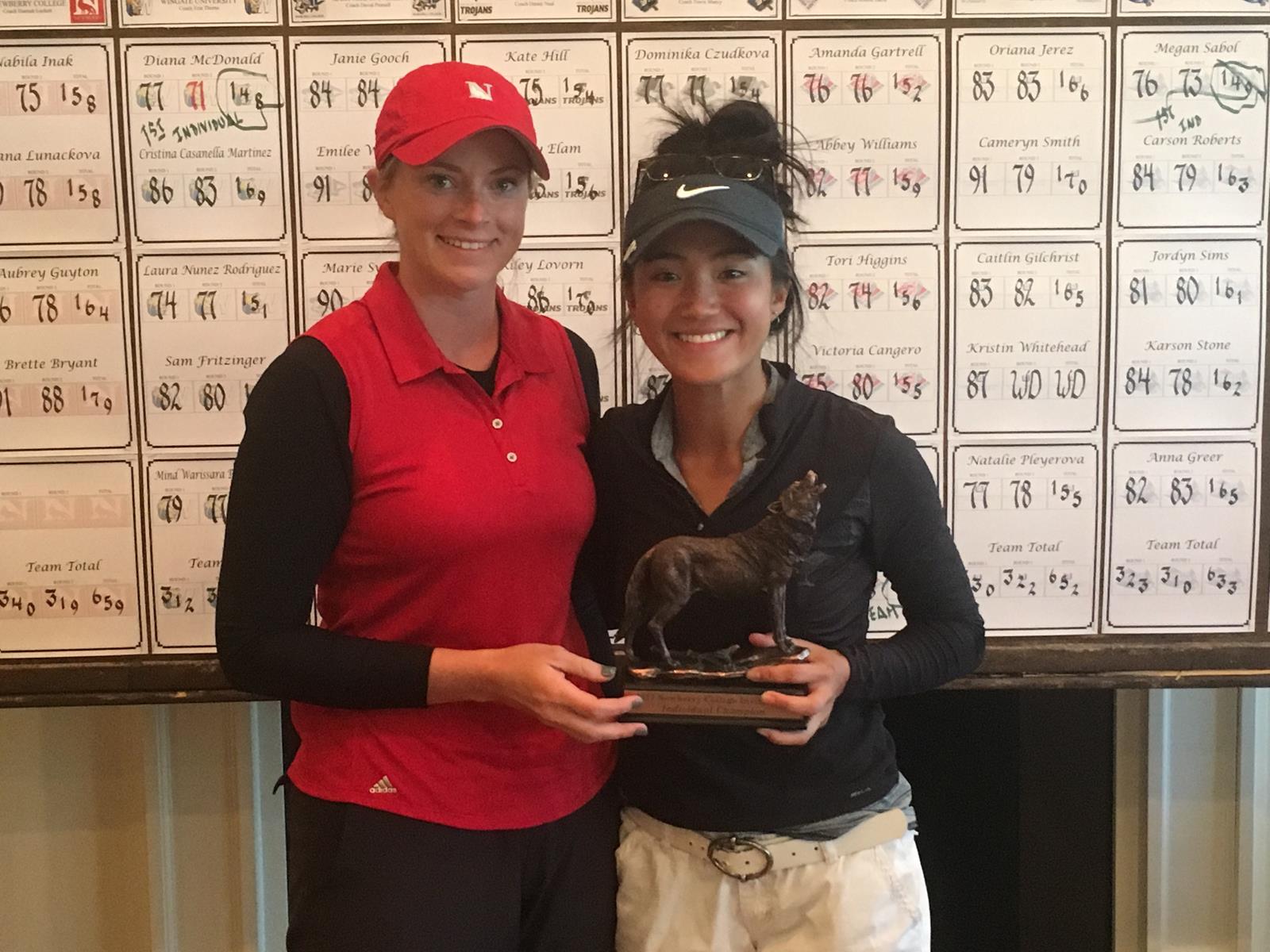 Wingate’s McDonald wins Newberry Invite; ‘Dogs finish second on team