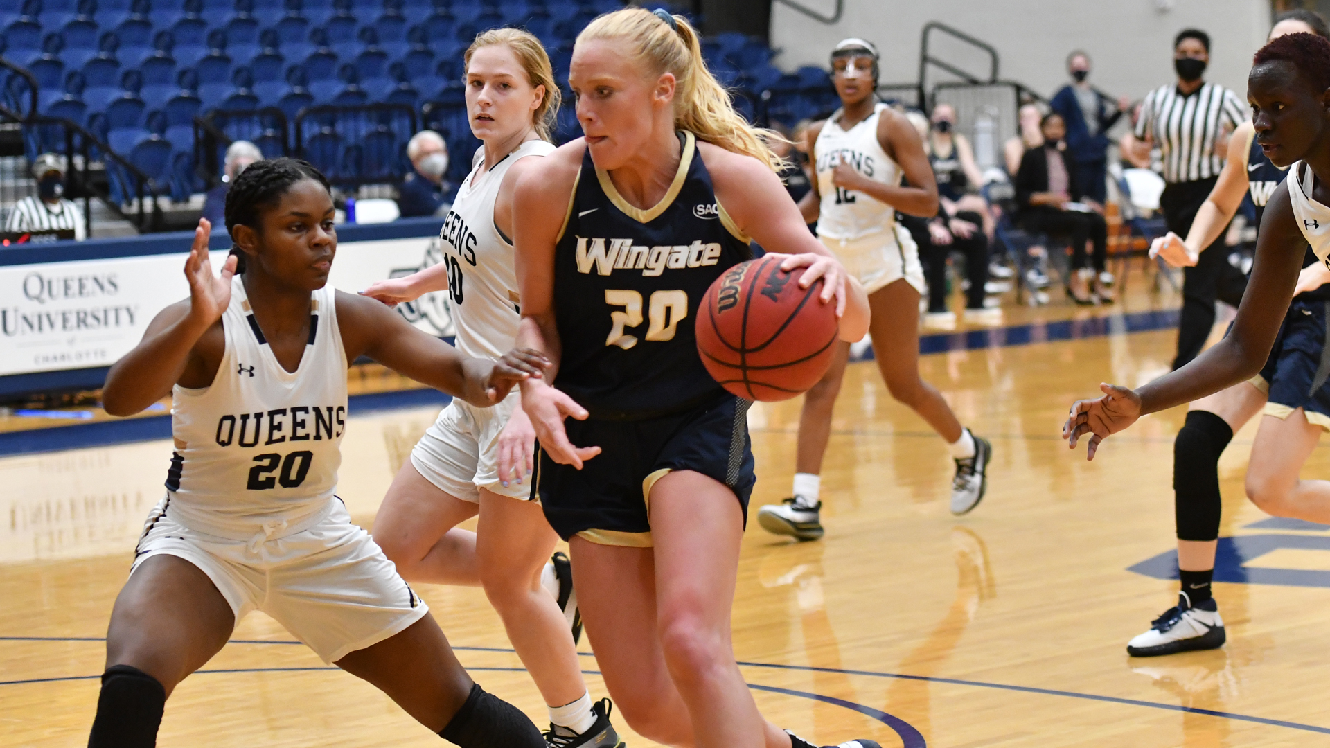 Hatfield and Wilson lead Bulldogs to 8074 victory at Queens Wingate