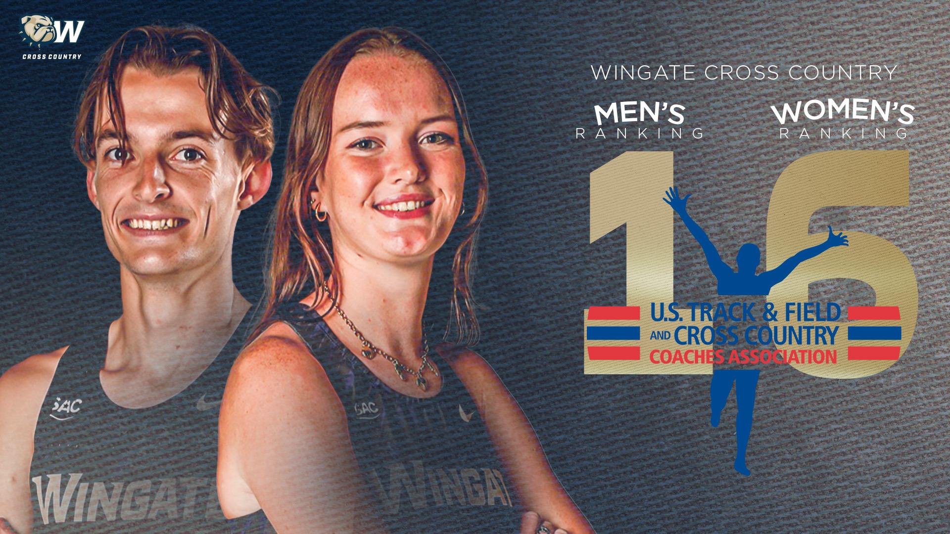 Bulldog men No. 1, Wingate women No. 8 in USTFCCCA XC polls Wingate