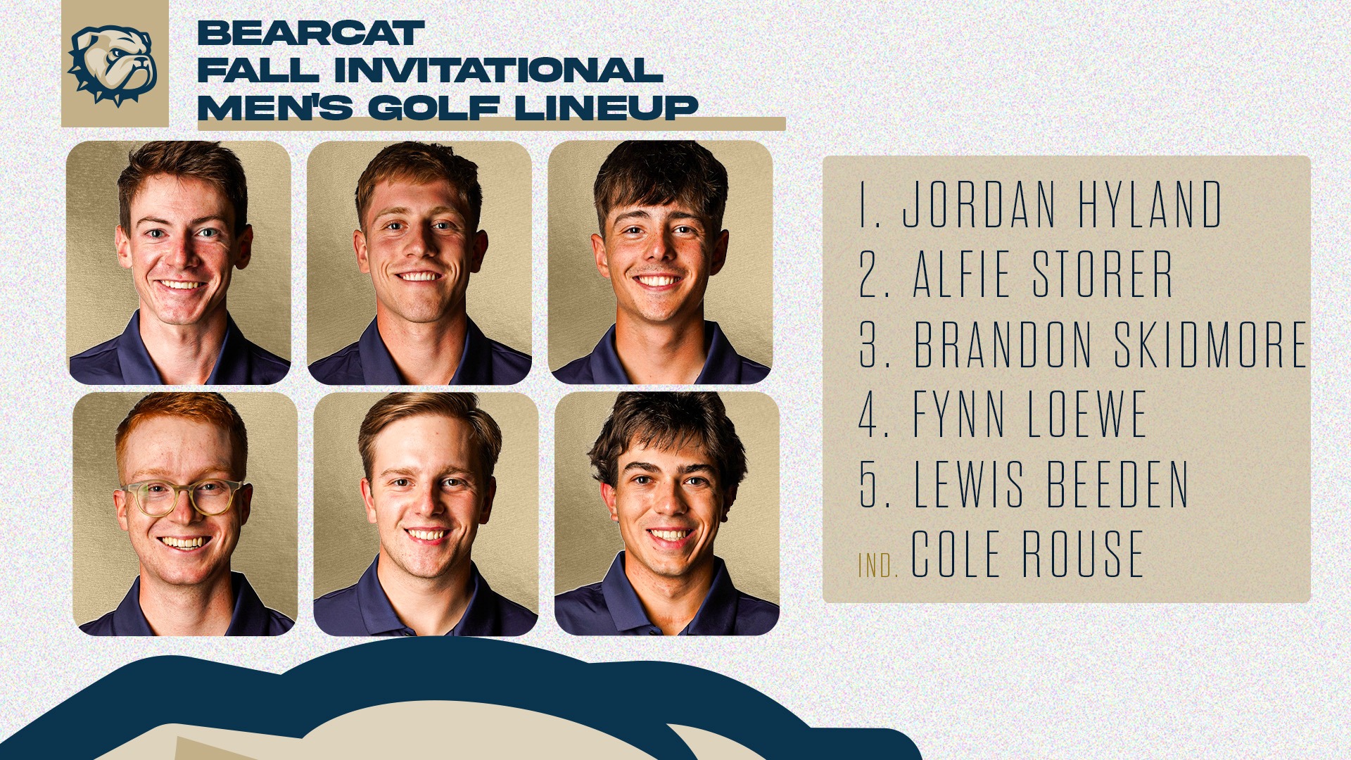 Wingate finishes ninth in seasonopening Bearcat Fall Invitational