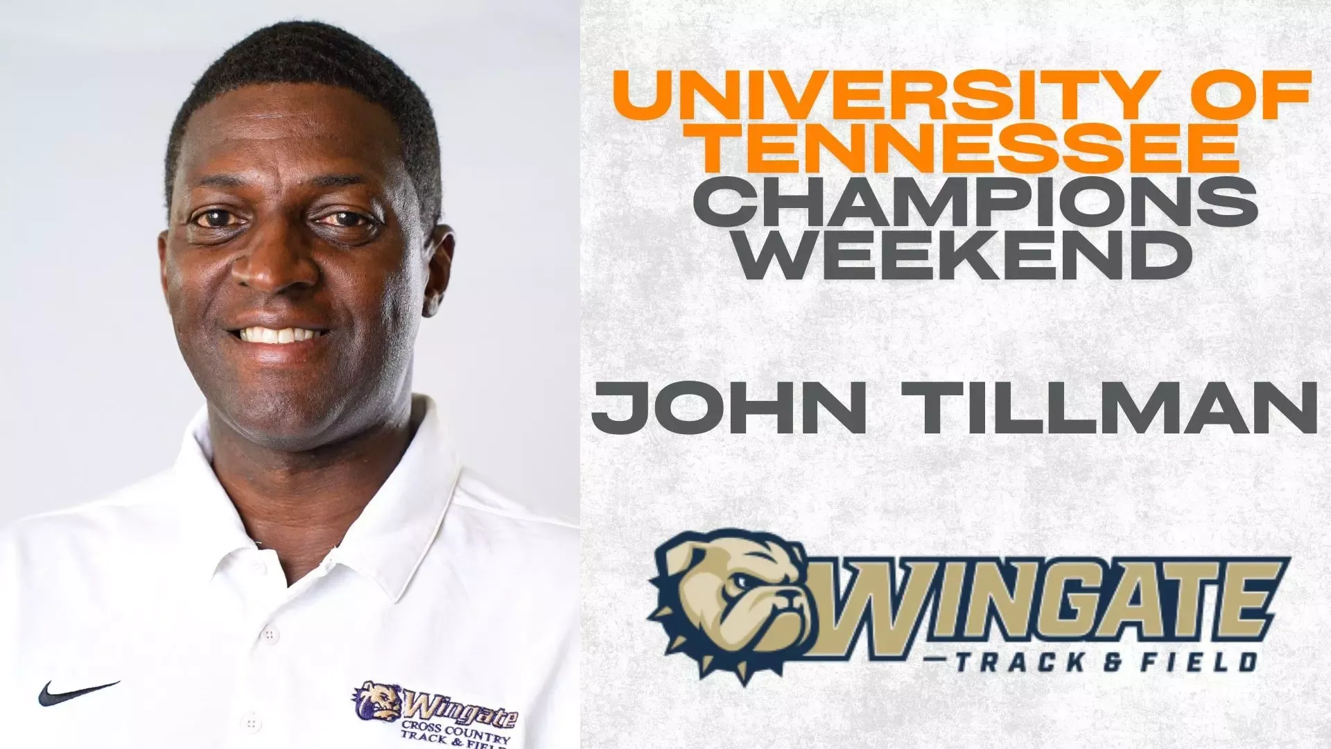 John Tillman Champions Weekend