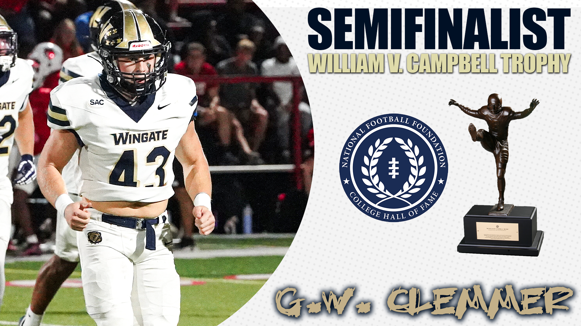 GW Clemmer Campbell Trophy semifinalist
