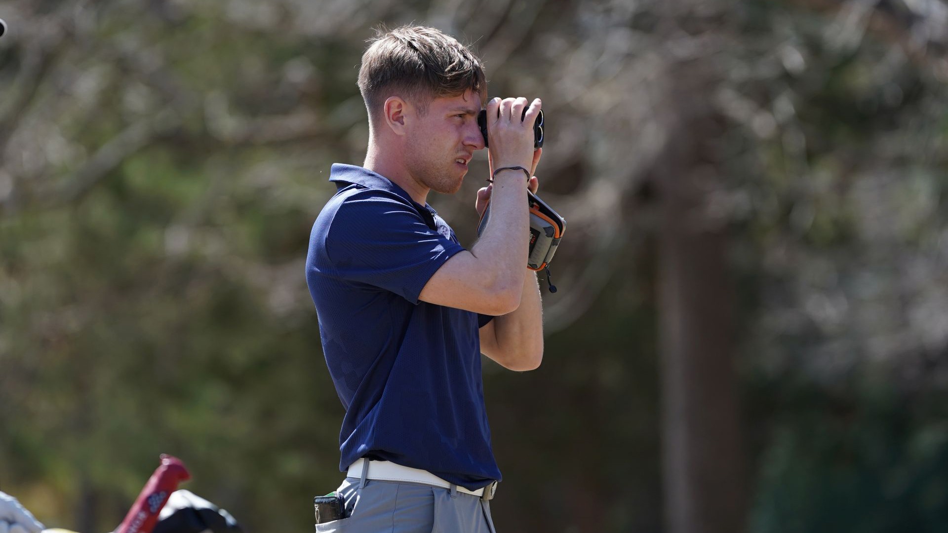 Alfie Storer prepares at Hargett Memorial