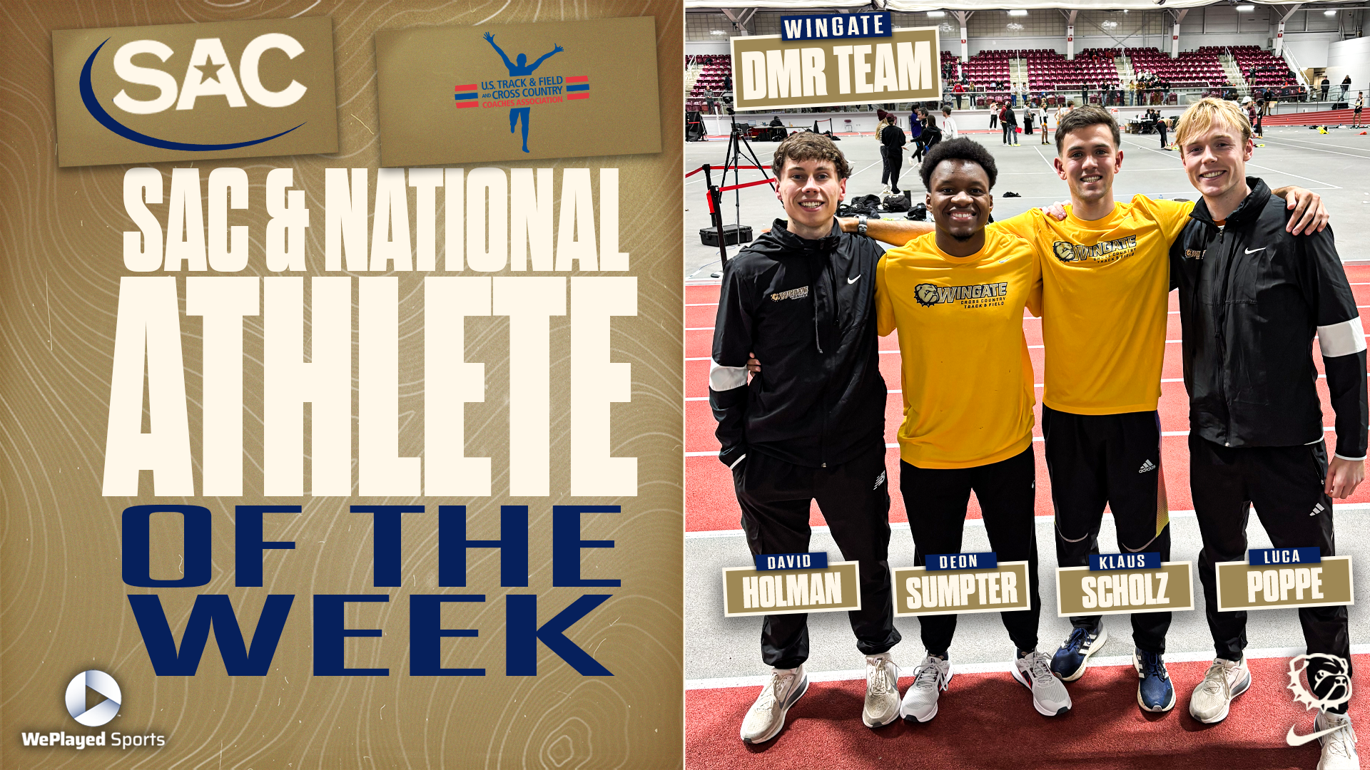 USTFCCCA & SAC AOTW winners