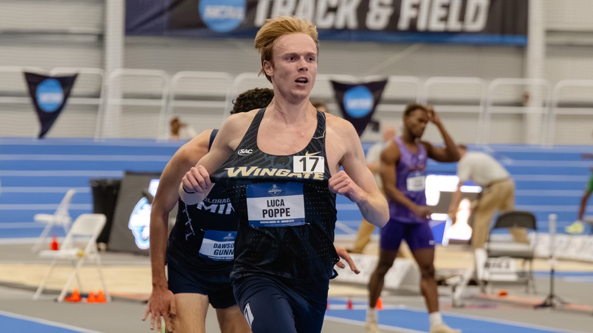 Luca Poppe NCAA champion