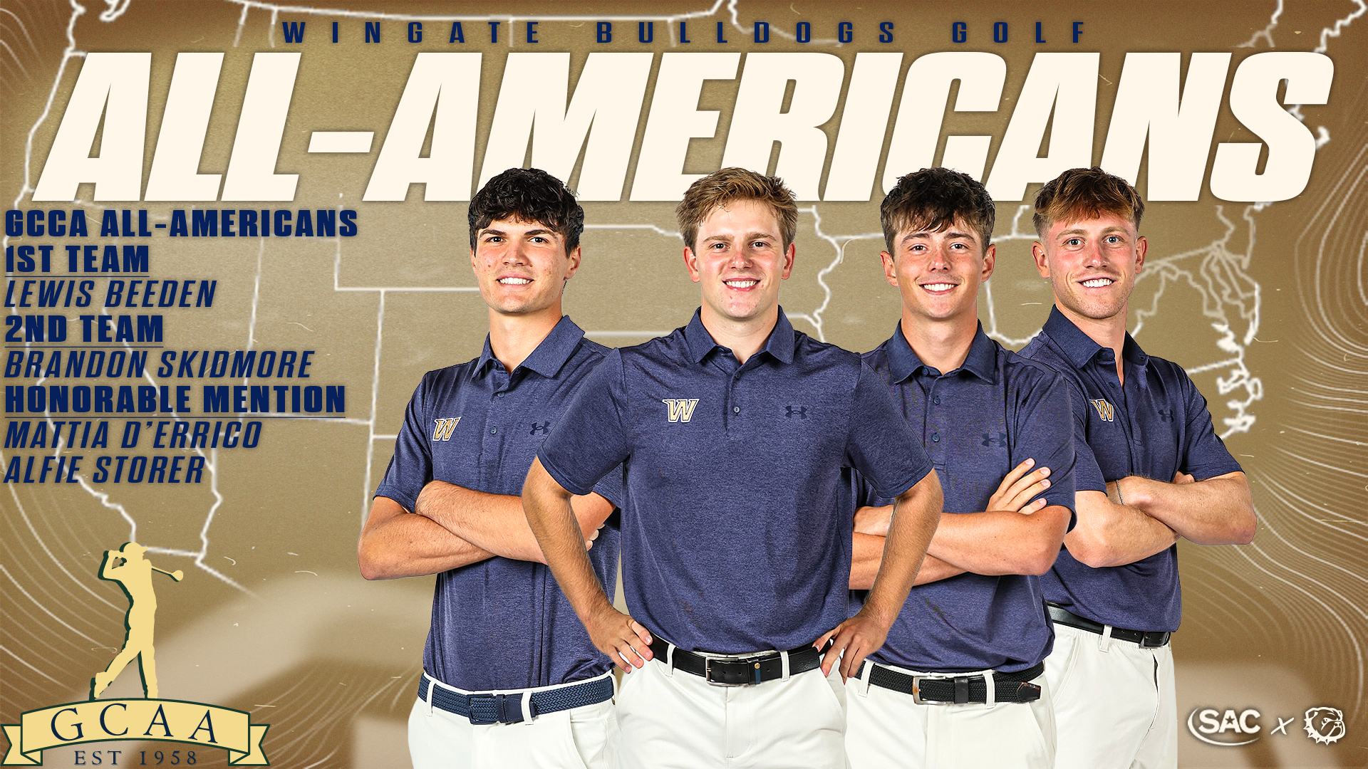 Four Bulldogs receive AA honors