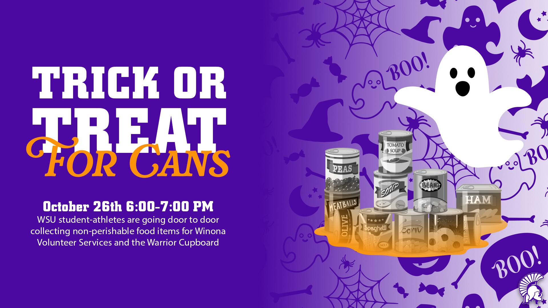 Trick or Treat For Cans 2026