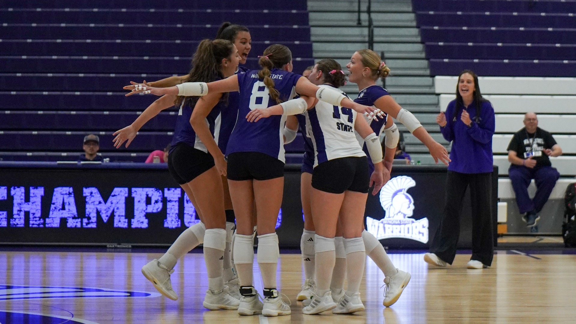 VB Team Huddle