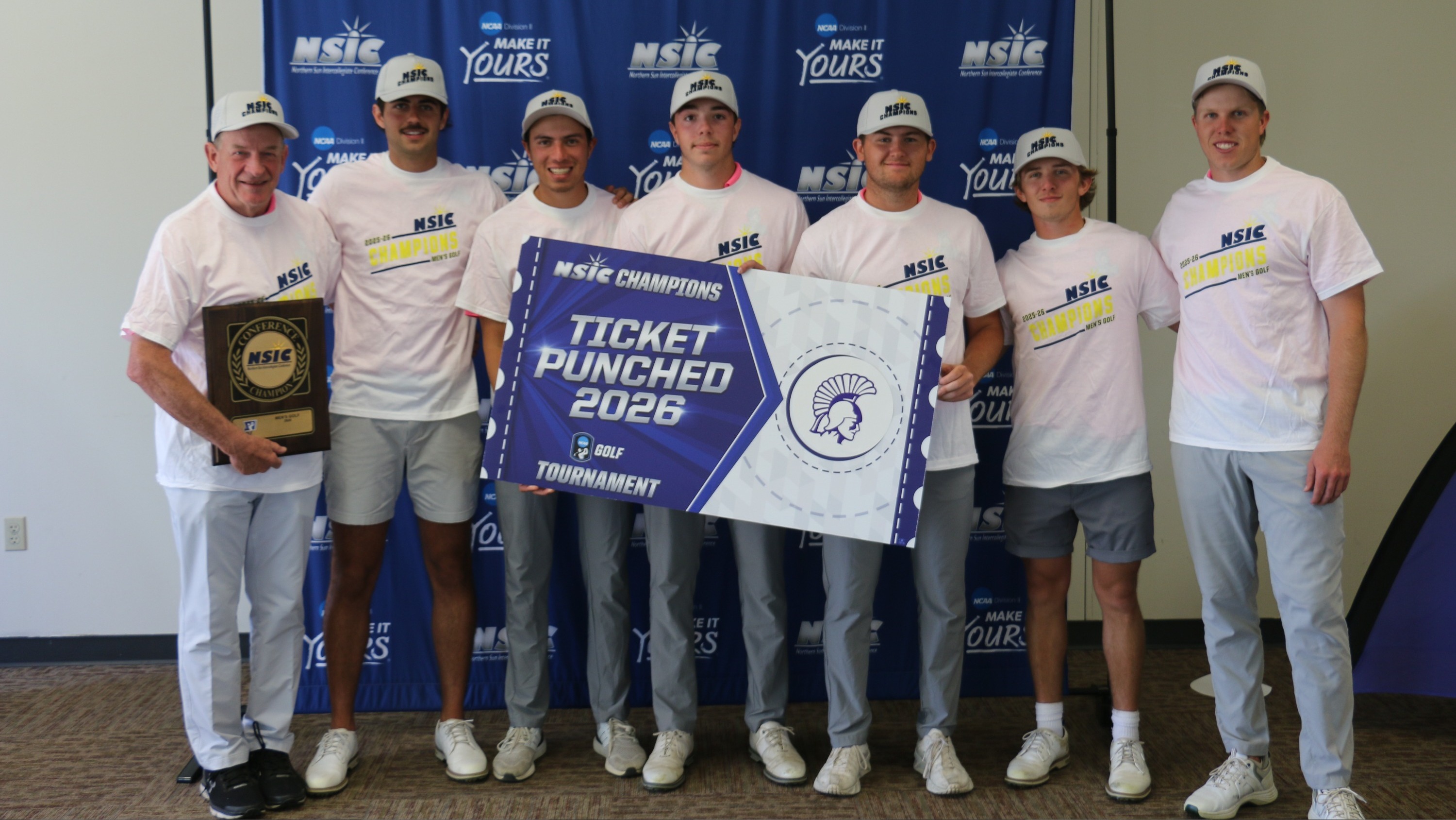 Men's golf 2026 NSIC Champions