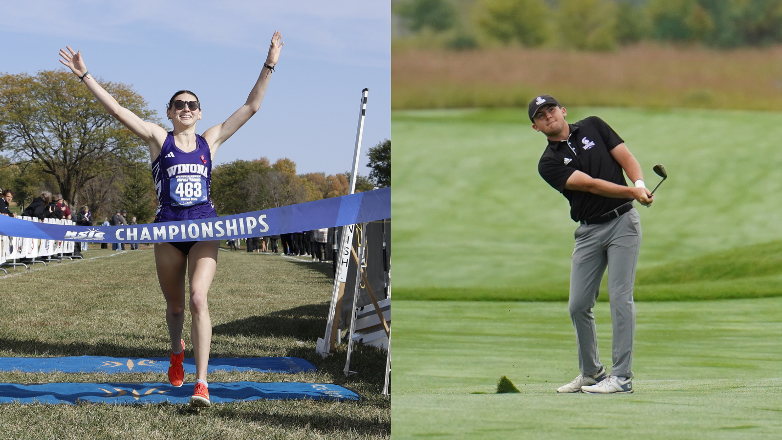 Taarud and Coahran NSIC Honor Student-Athletes