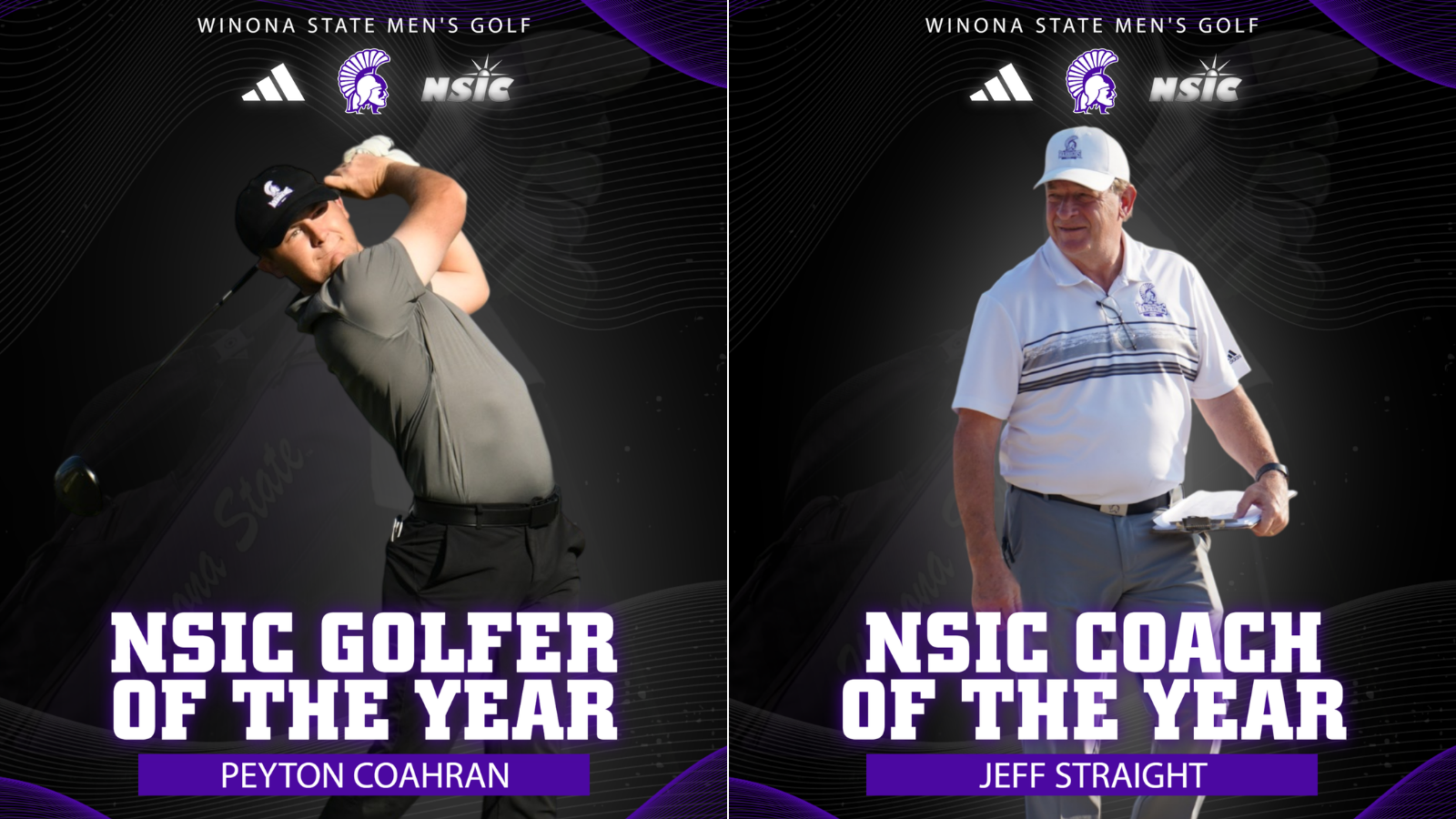 Men's Golf NSIC Honors