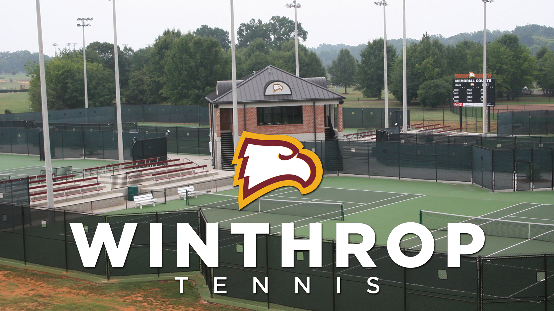 Generic Tennis Court With Logo 