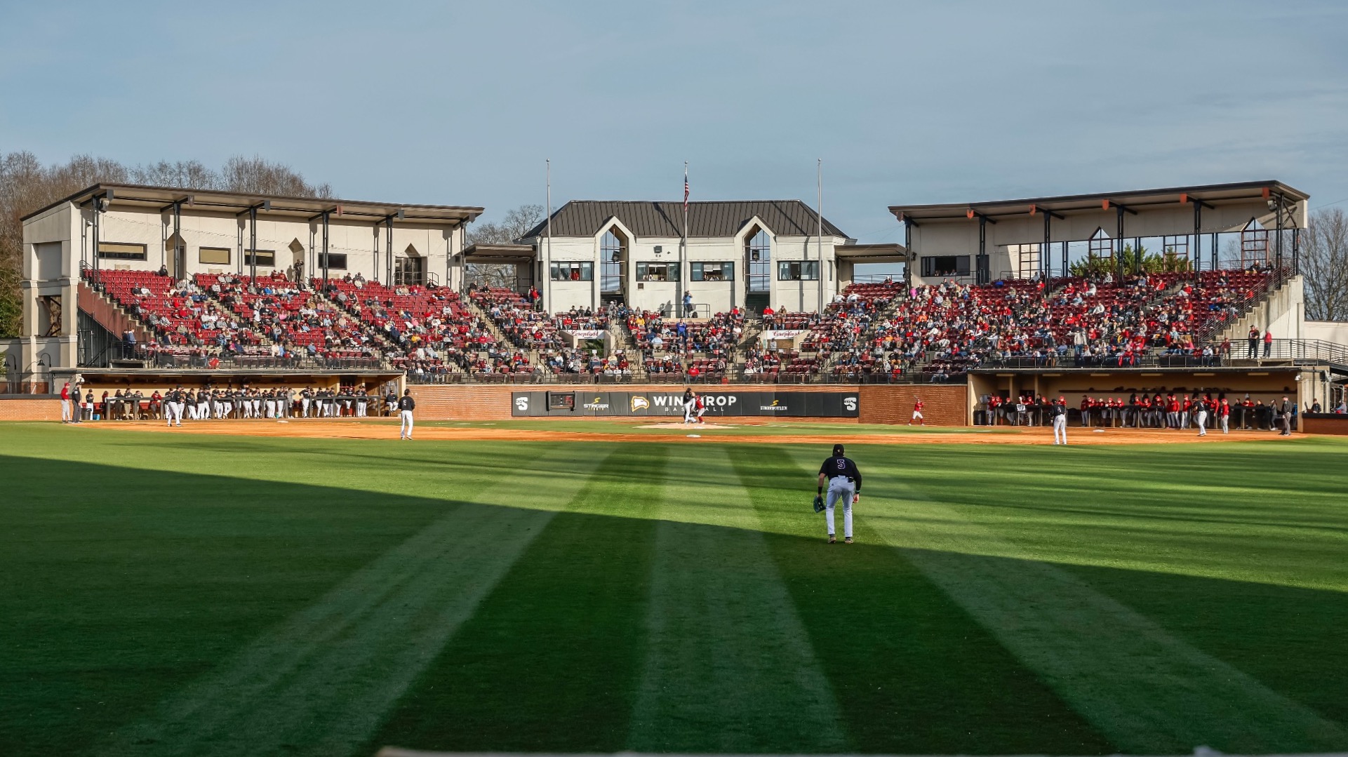 Winthrop takes on South Carolina in non - conference men's baseball at Winthrop Ballpark on Tuesday, February 18, 2025 in Rock Hill, South Carolina.