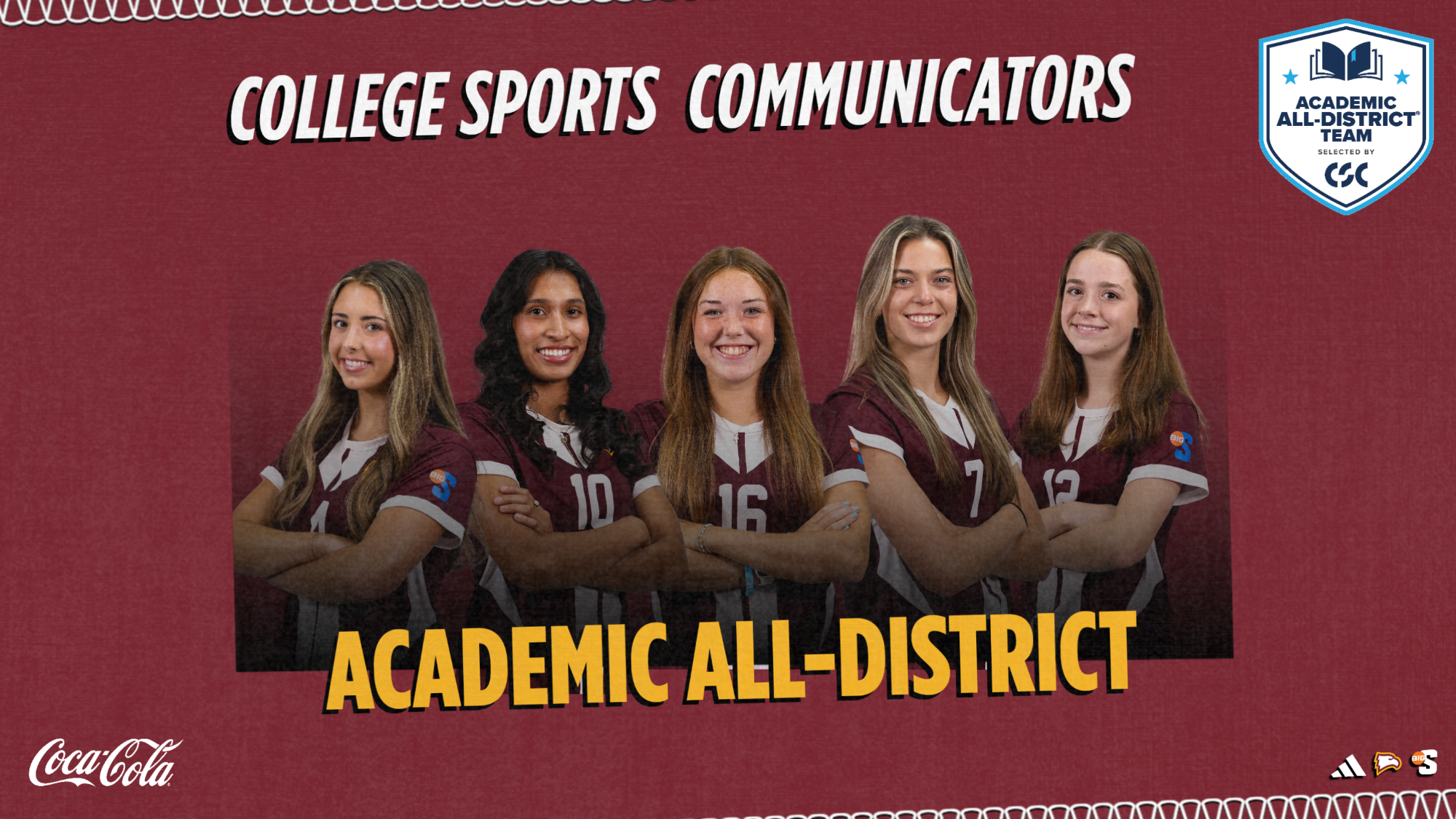 Women's Soccer 2025 CSC Academic All-District