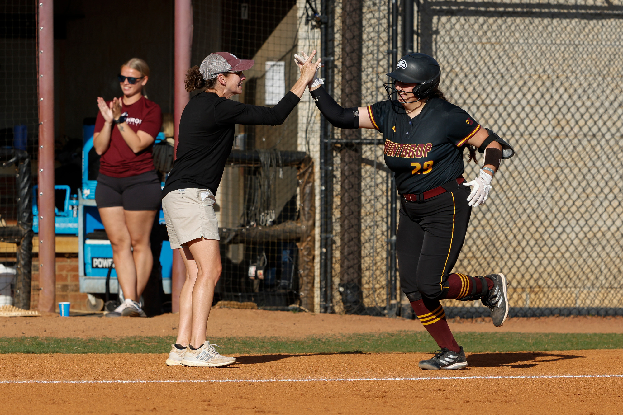 Charleston Southern takes on Winthrop in Big South softball action at the Terry Softball Complex on Friday, March 28, 2025 in Rock Hill, South Carolina.