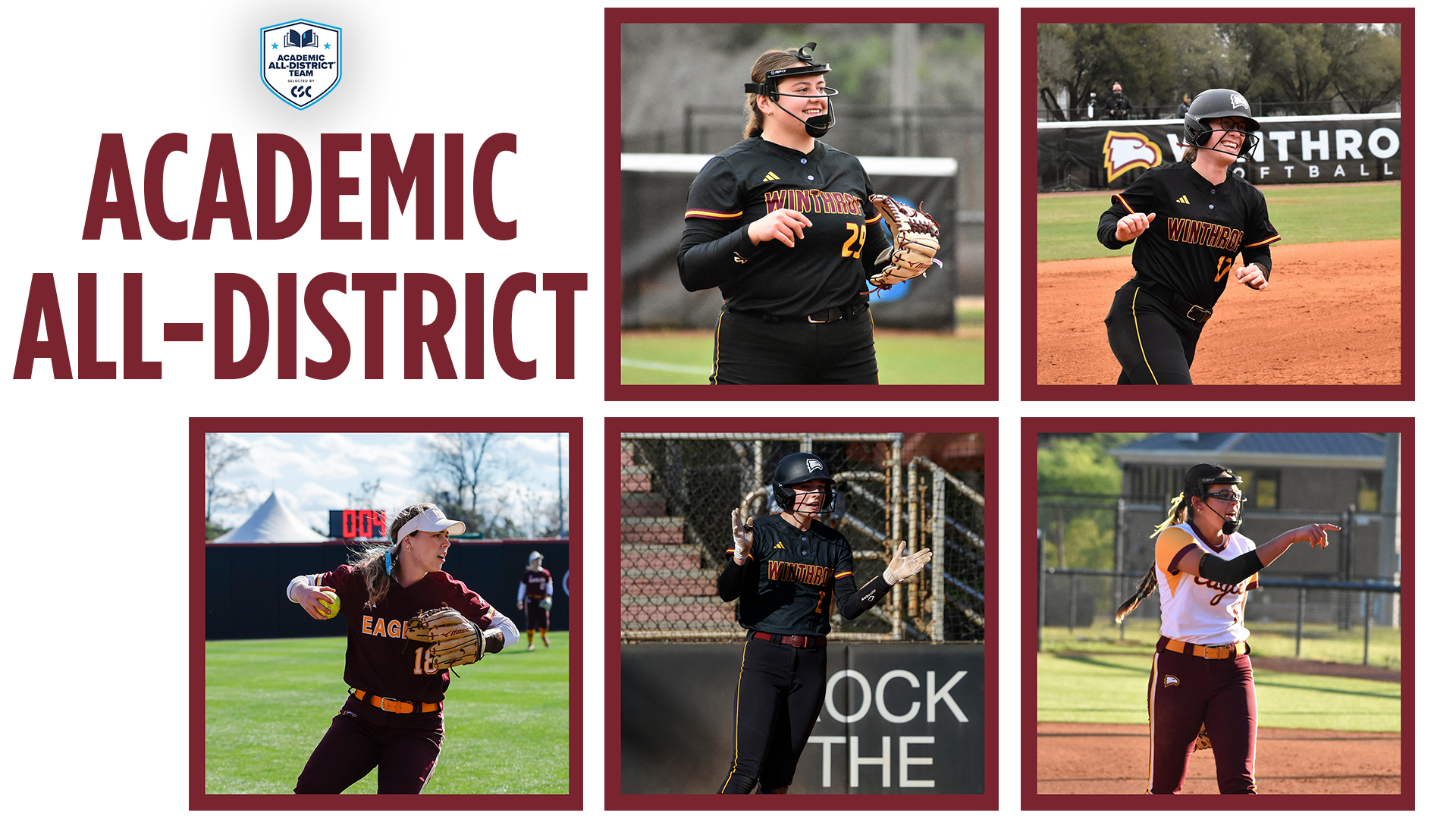 Softball Academic All-District Team