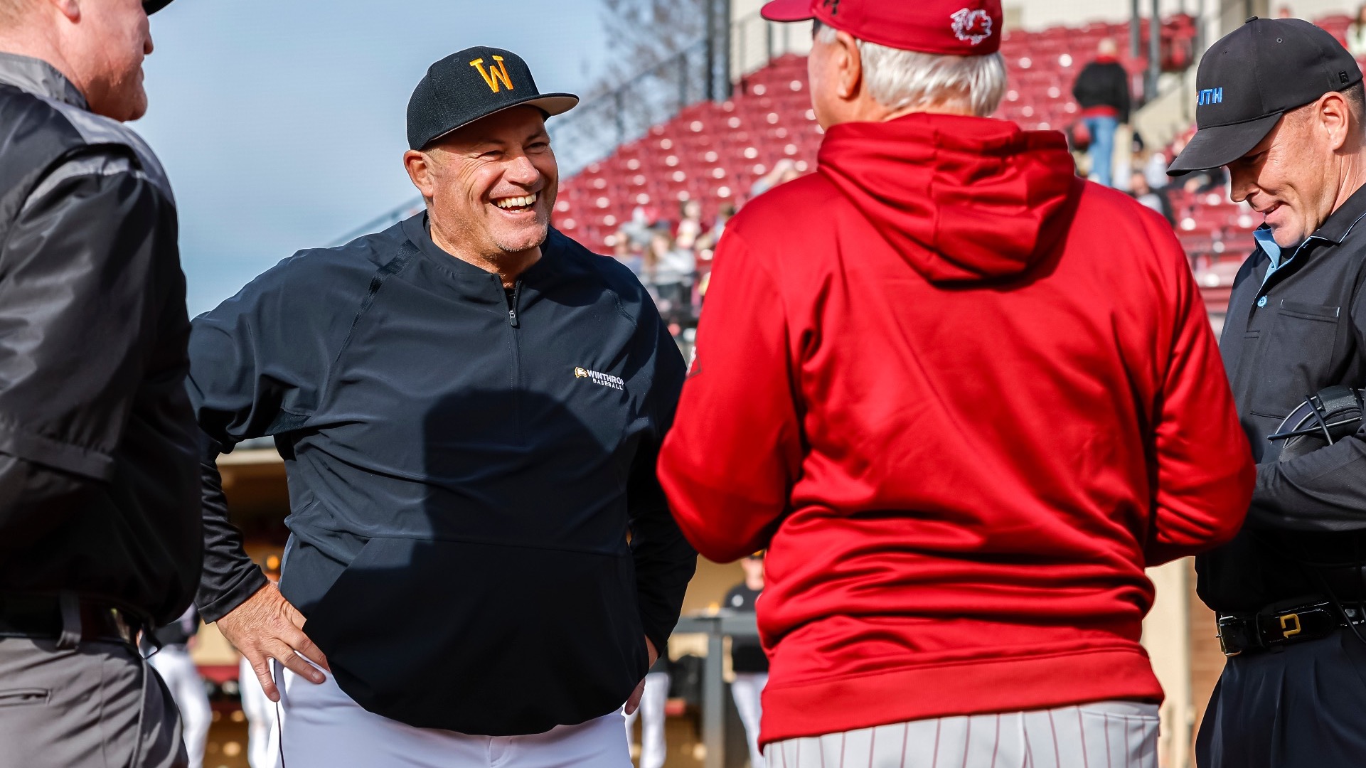 Winthrop takes on South Carolina in non - conference men's baseball at Winthrop Ballpark on Tuesday, February 18, 2025 in Rock Hill, South Carolina.