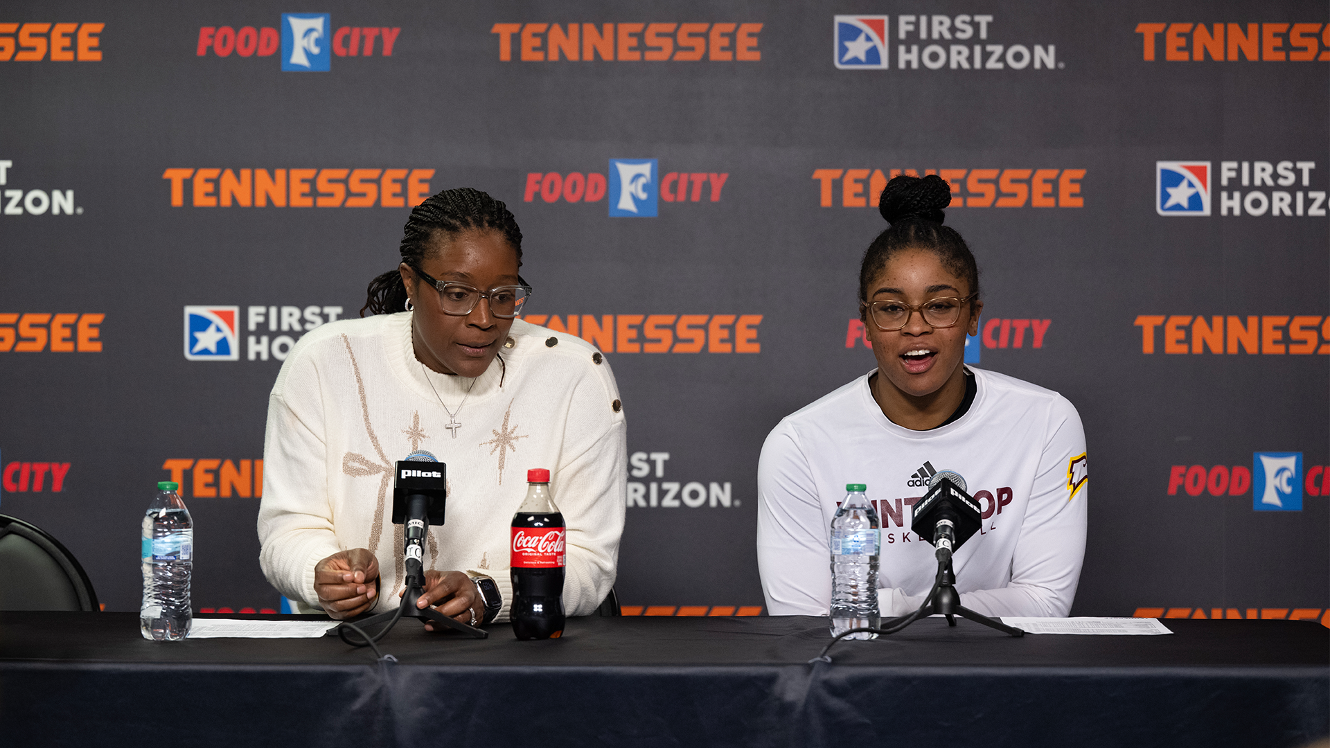 Semeka Randall Lay and Madison Ruff
