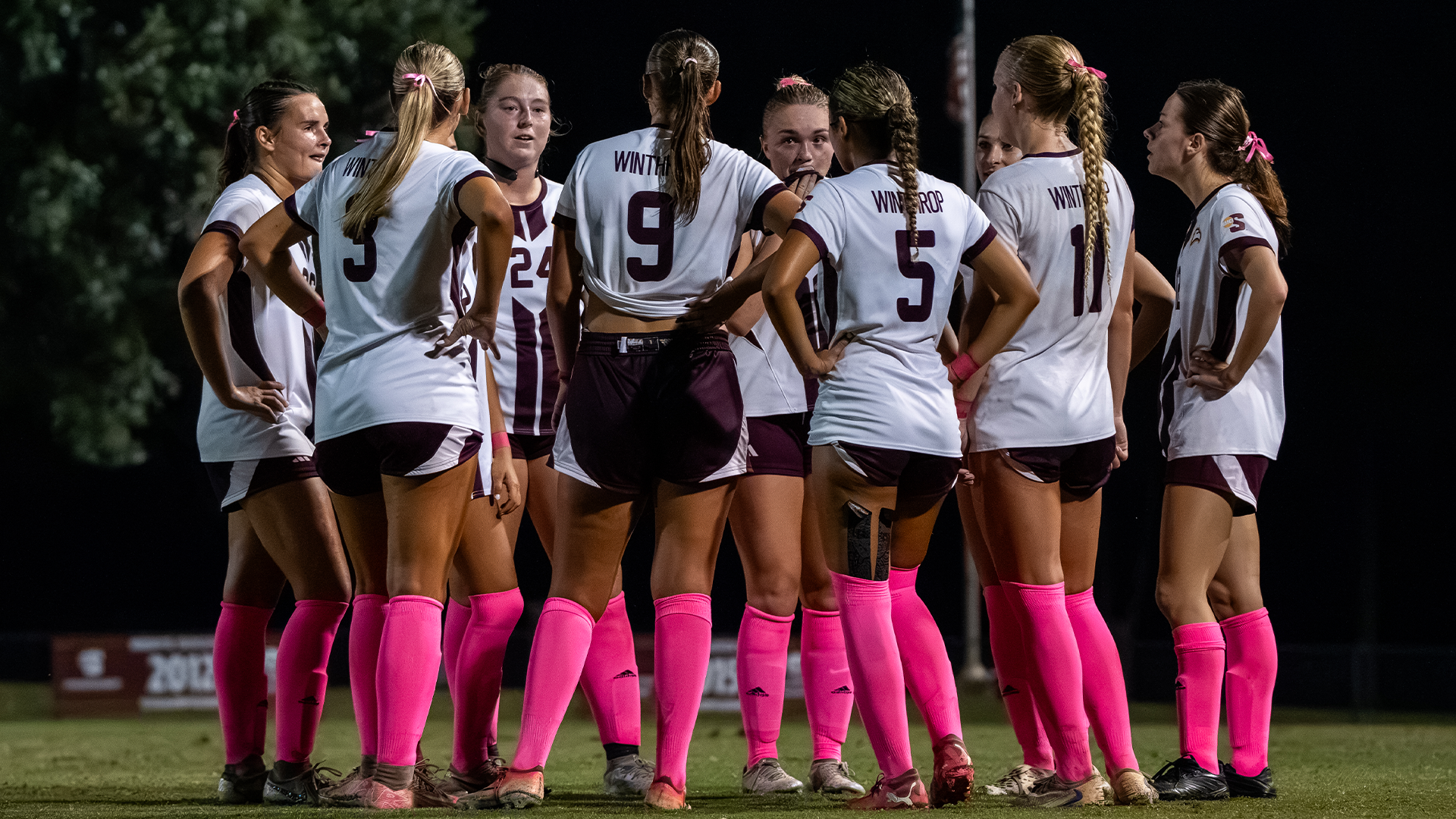 WSOC team huddle