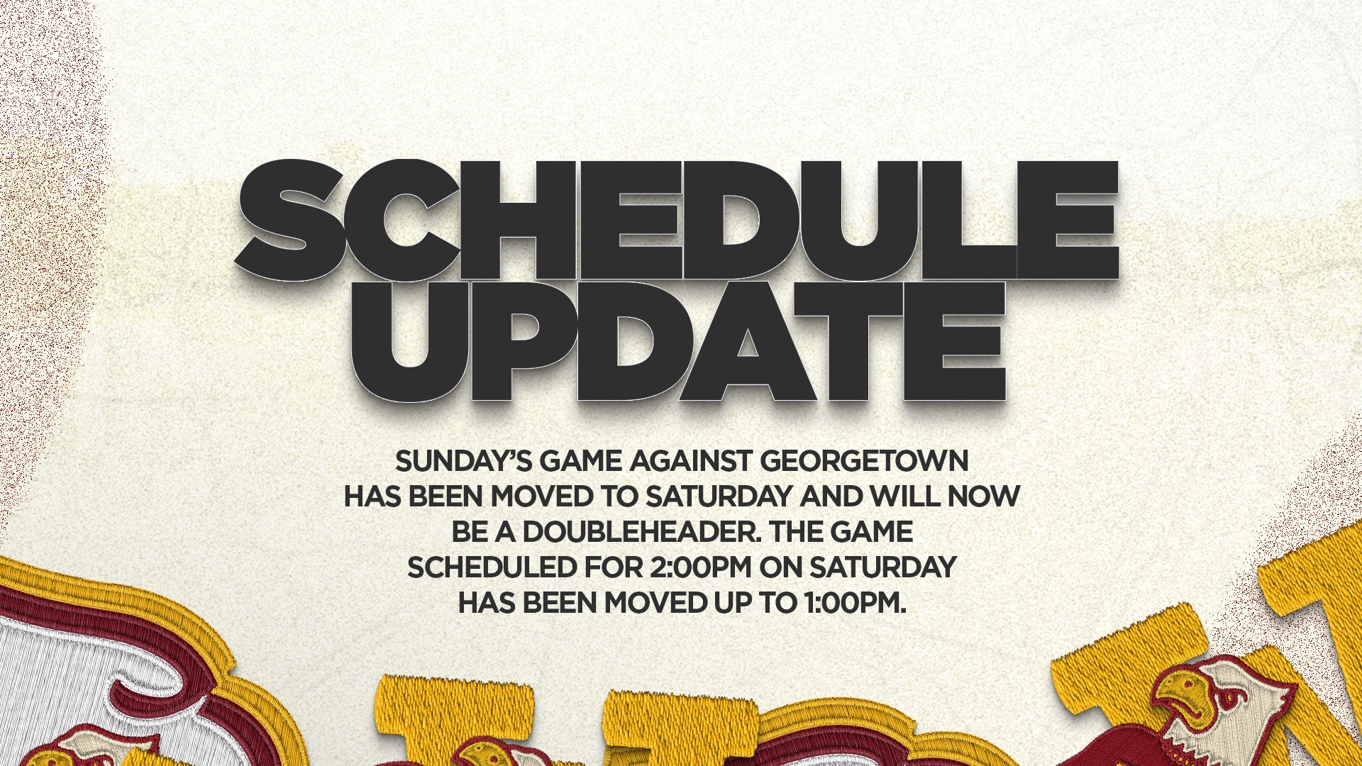 BSB STORY SCHEDULE UPDATE