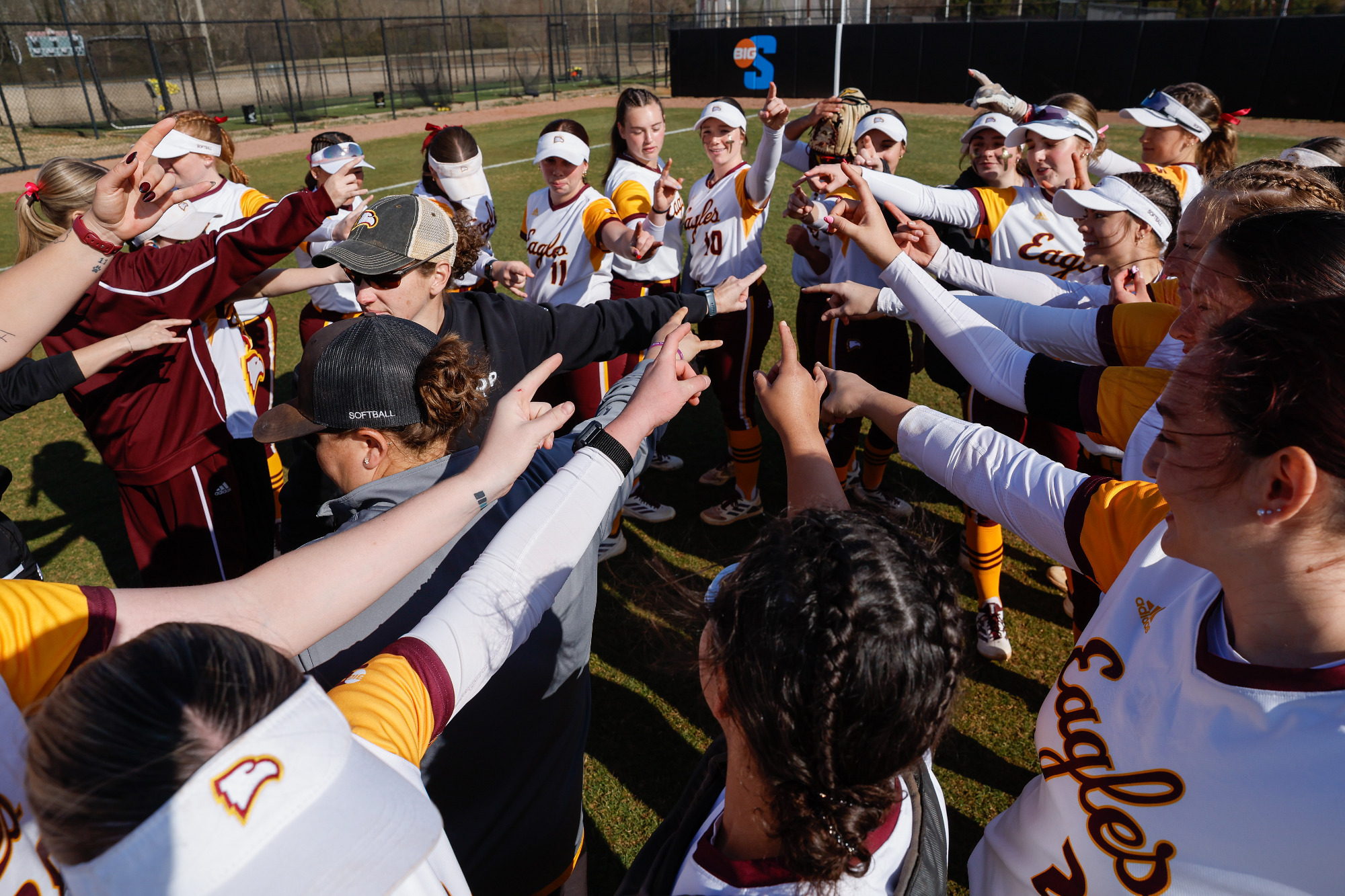 Softball Huddle