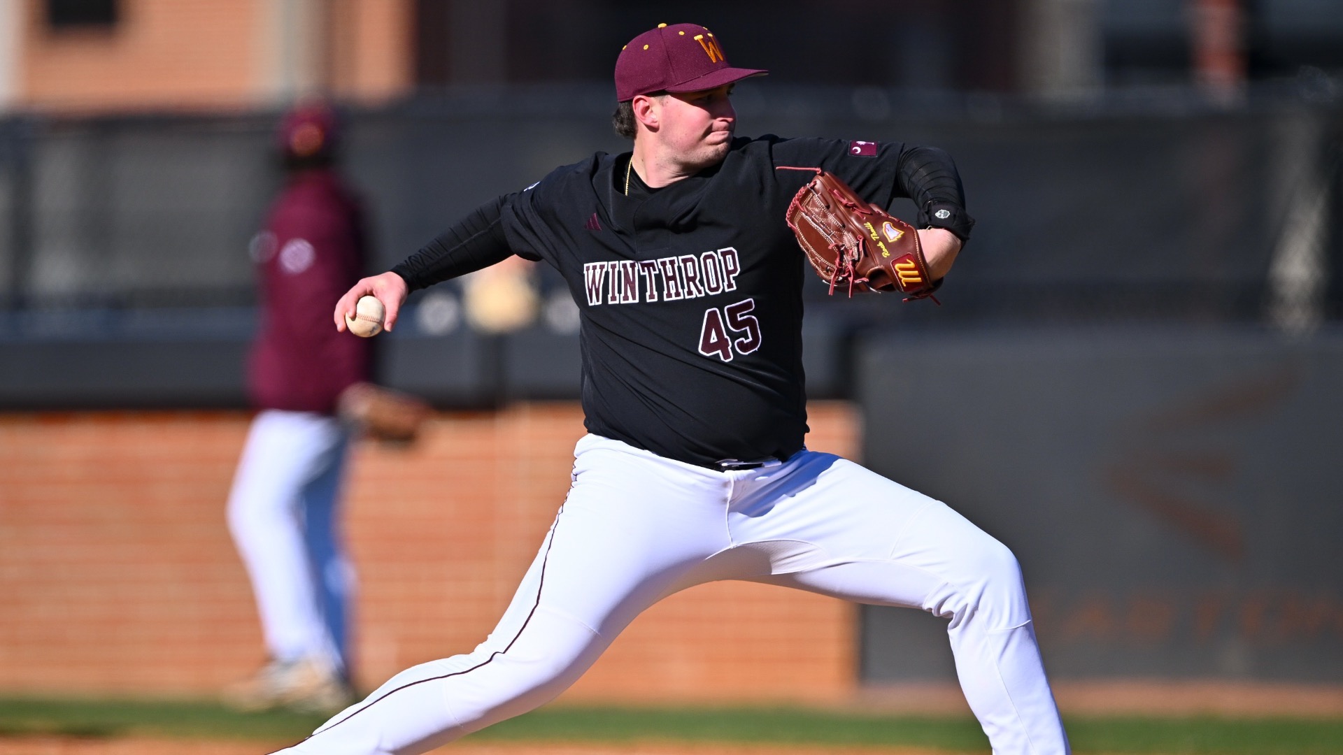Winthrop takes on Marshall in non-conference baseball action at The Winthrop Ballpark on Monday, February 23, 2026 in Rock Hill, South Carolina. Credit - Tim Cowie/Tim Cowie Photography @tjcowie