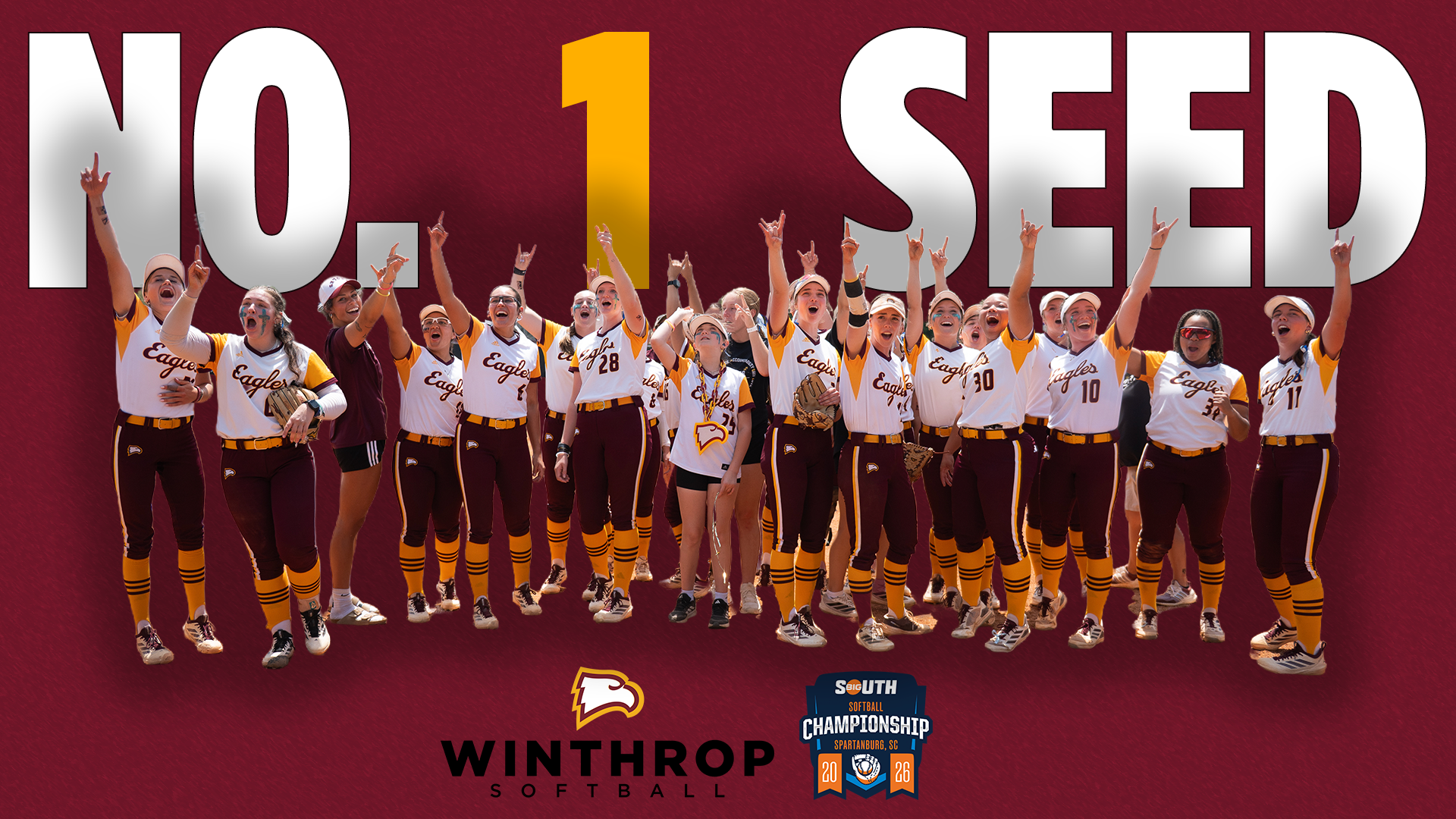 Softball No. 1 Seed For Big South Tournament