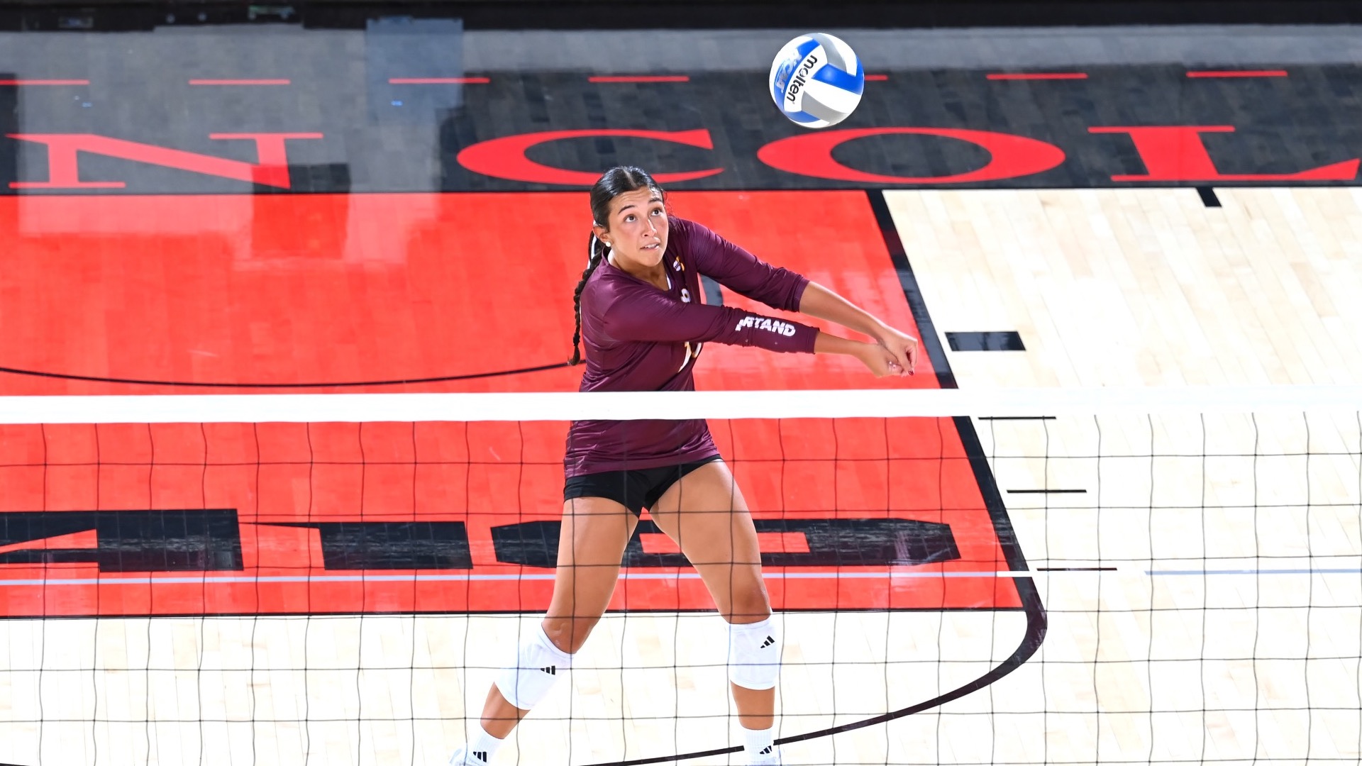 Winthrop takes on Wofford on day two of the 2026 Wildcat Classic women’s volleyball at Belk Arena on Saturday, August 29, 2026 in Davidson, North Carolina. Credit - Tim Cowie/Tim Cowie Photography 