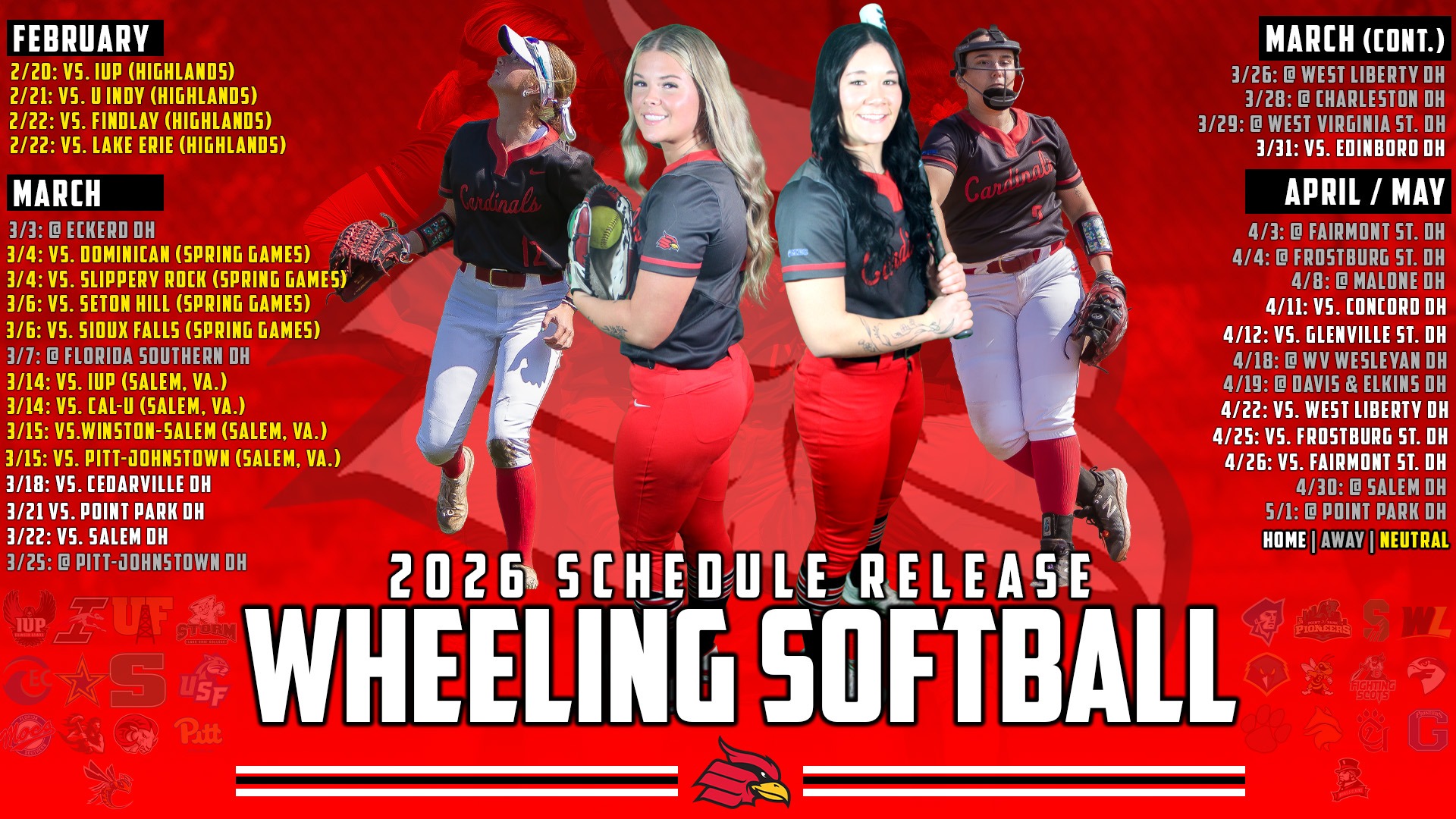 Softball 2026 Schedule Release