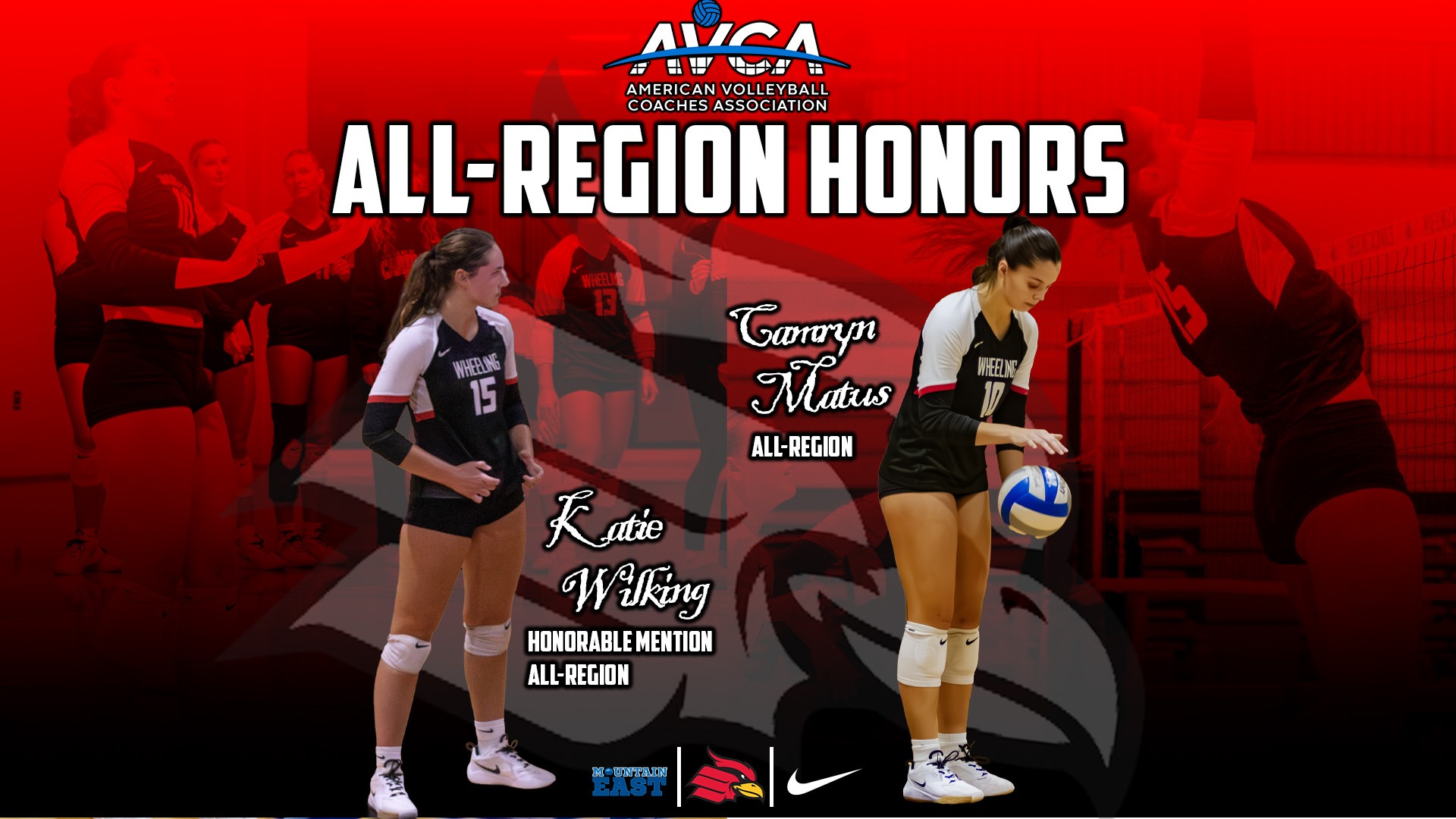 All-Region AVCA Volleyball 2025