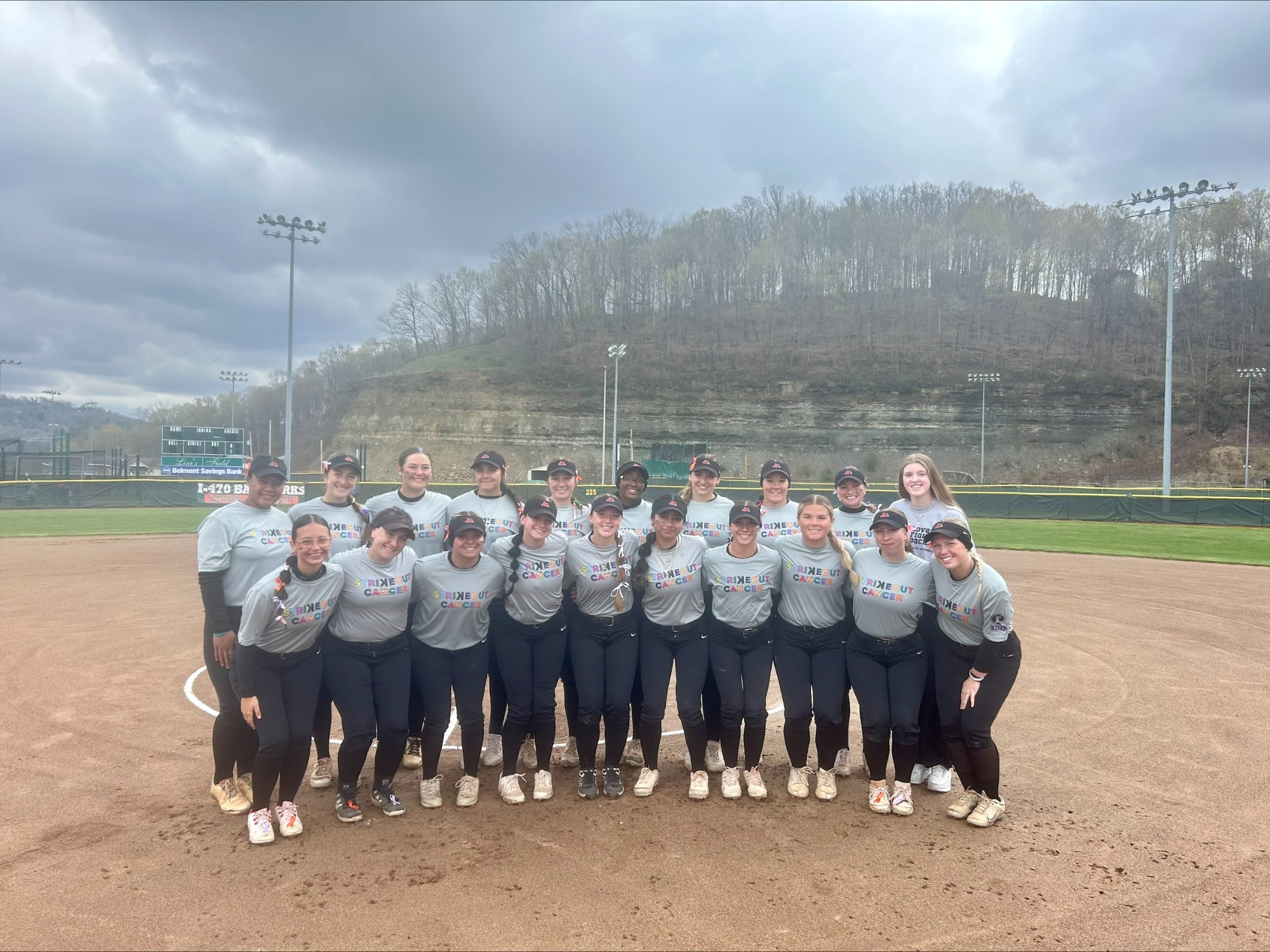 Softball Strikeout Cancer Group