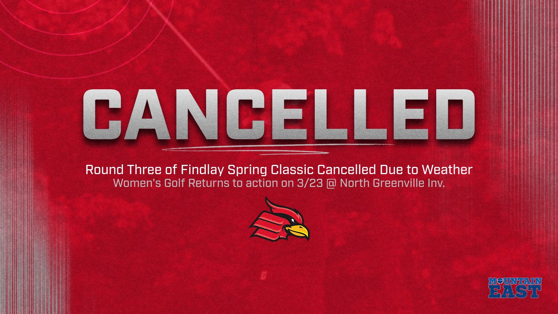 WGOLF Cancelled