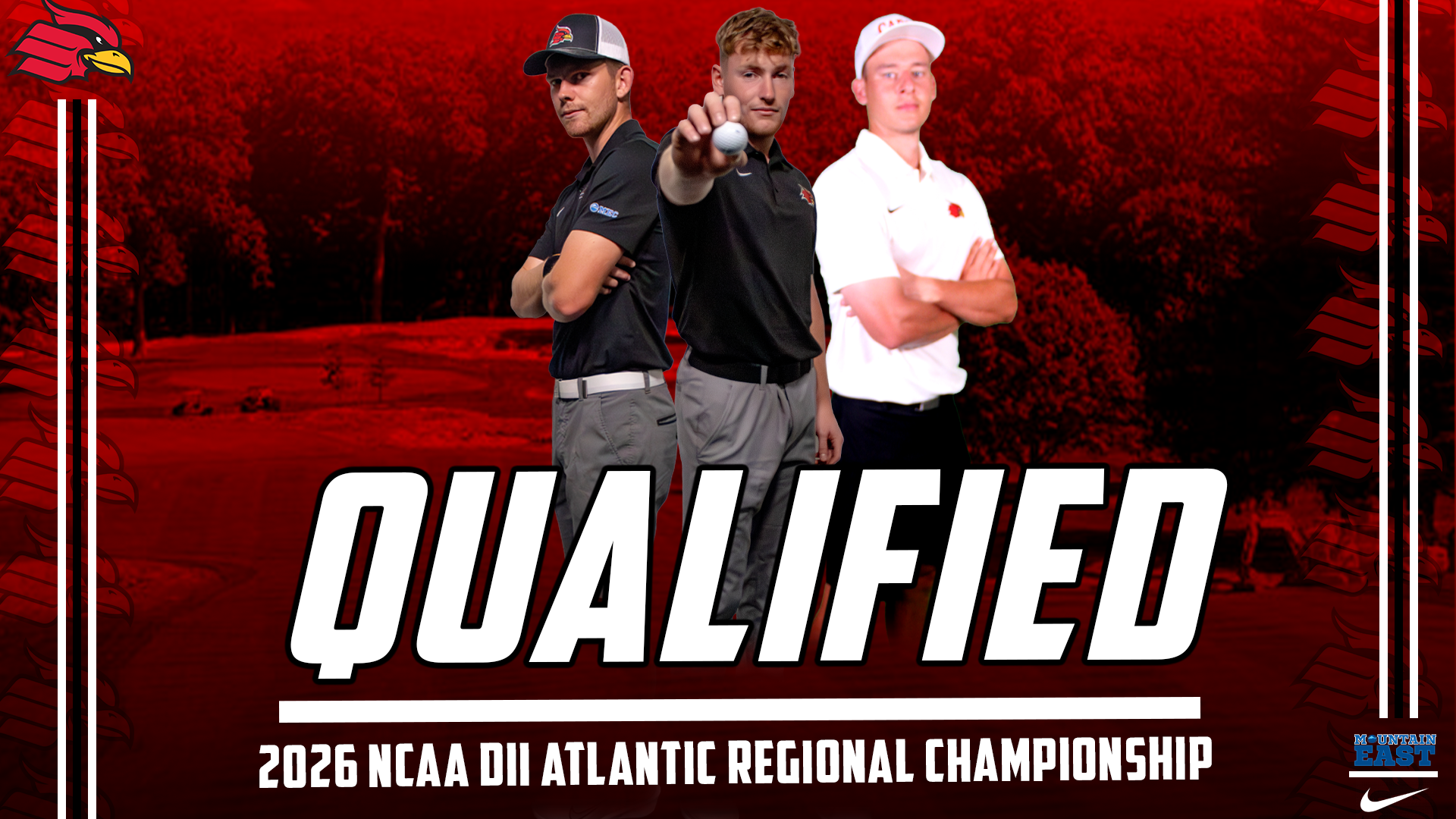 Men's Golf Qualified Regionals