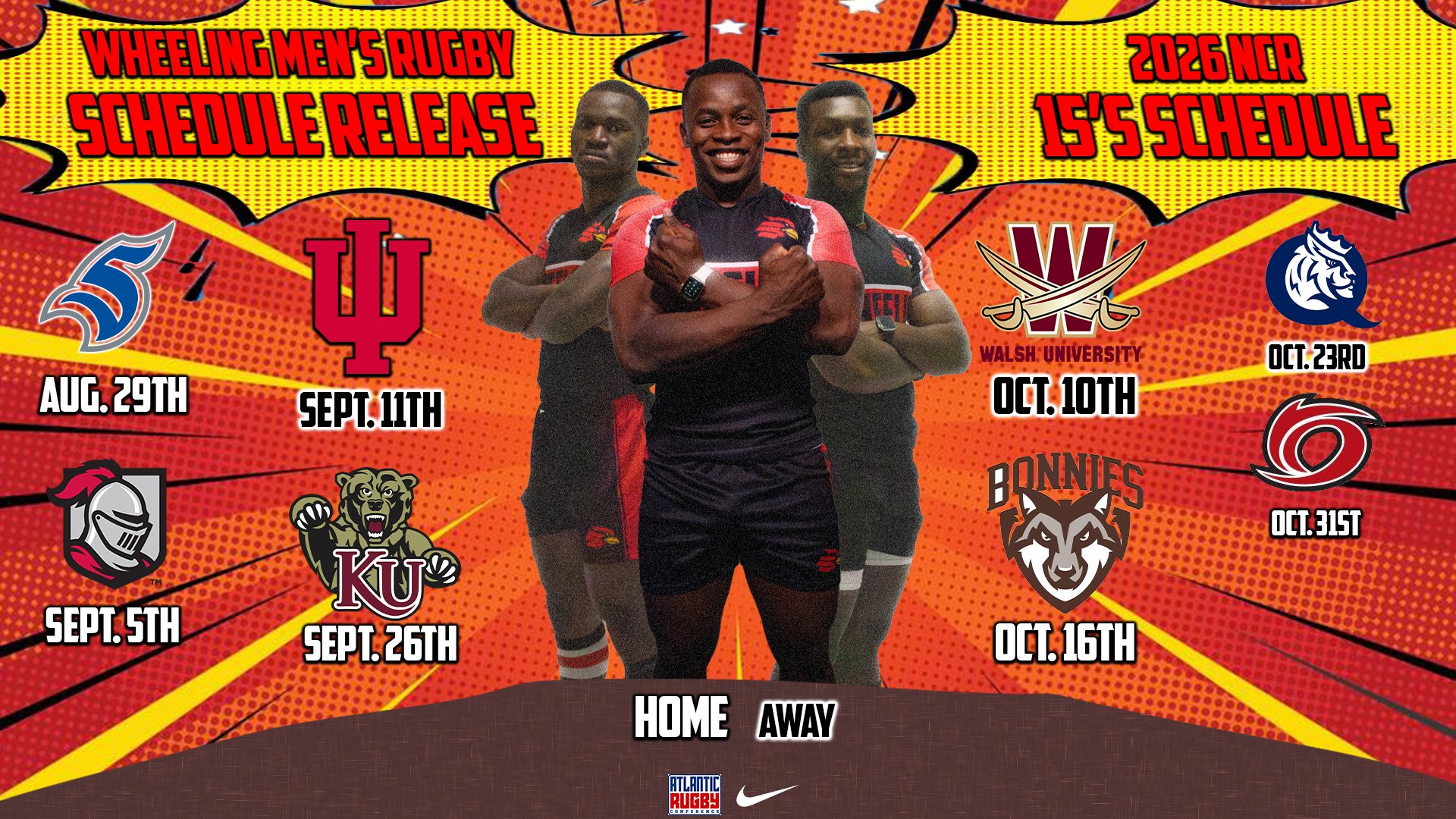 MRUGBY Schedule Release 15's 2026