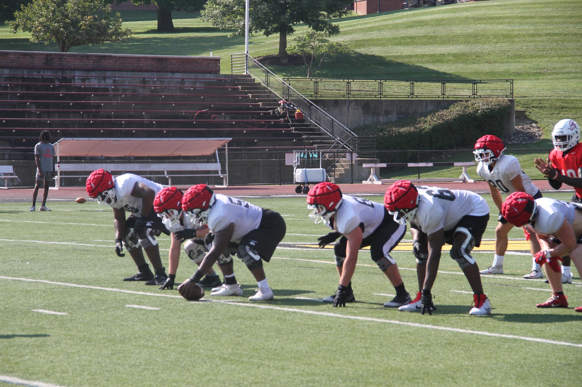 Fall Camp Offensive Line