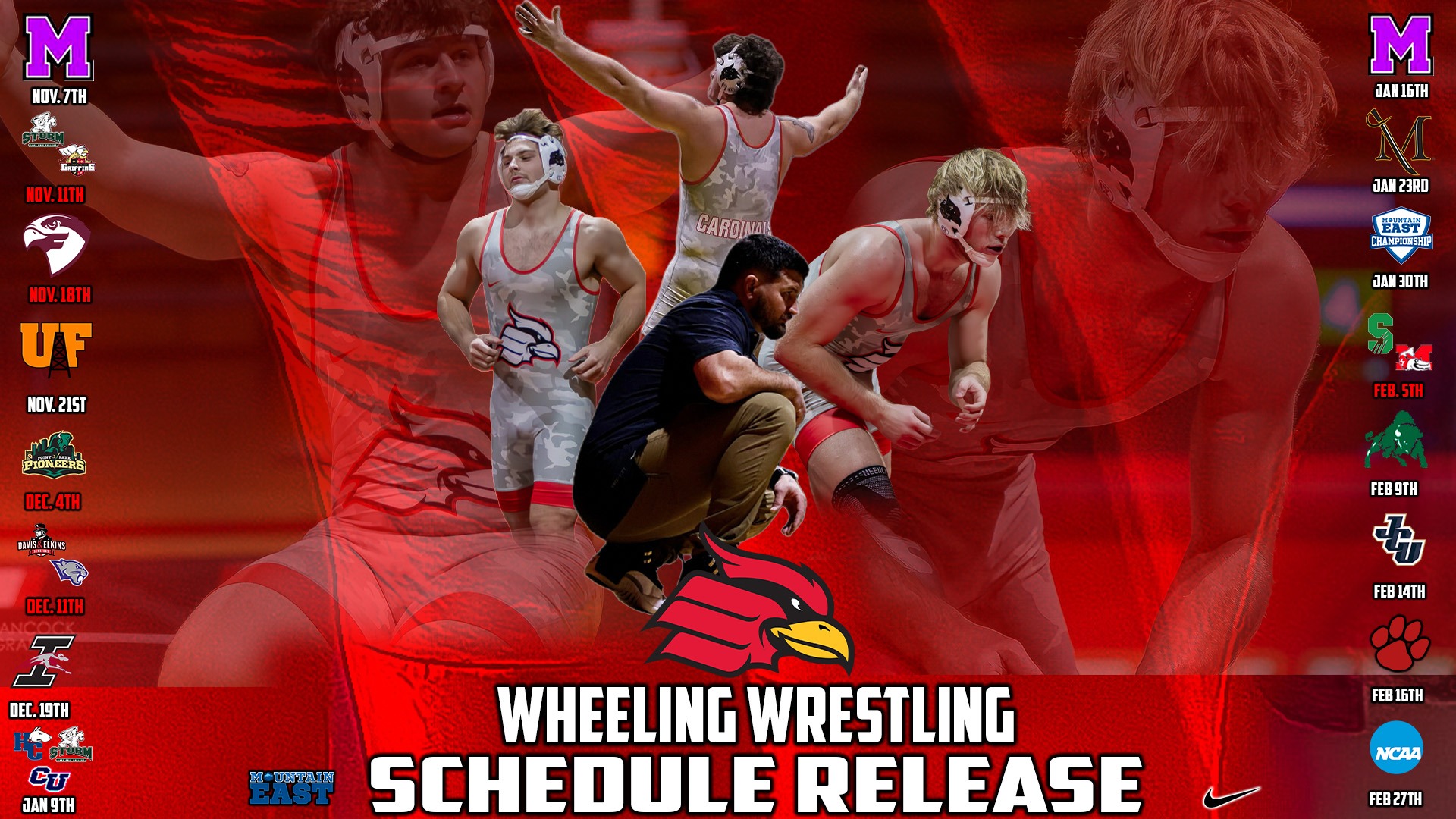 Wrestling Schedule Release 2026