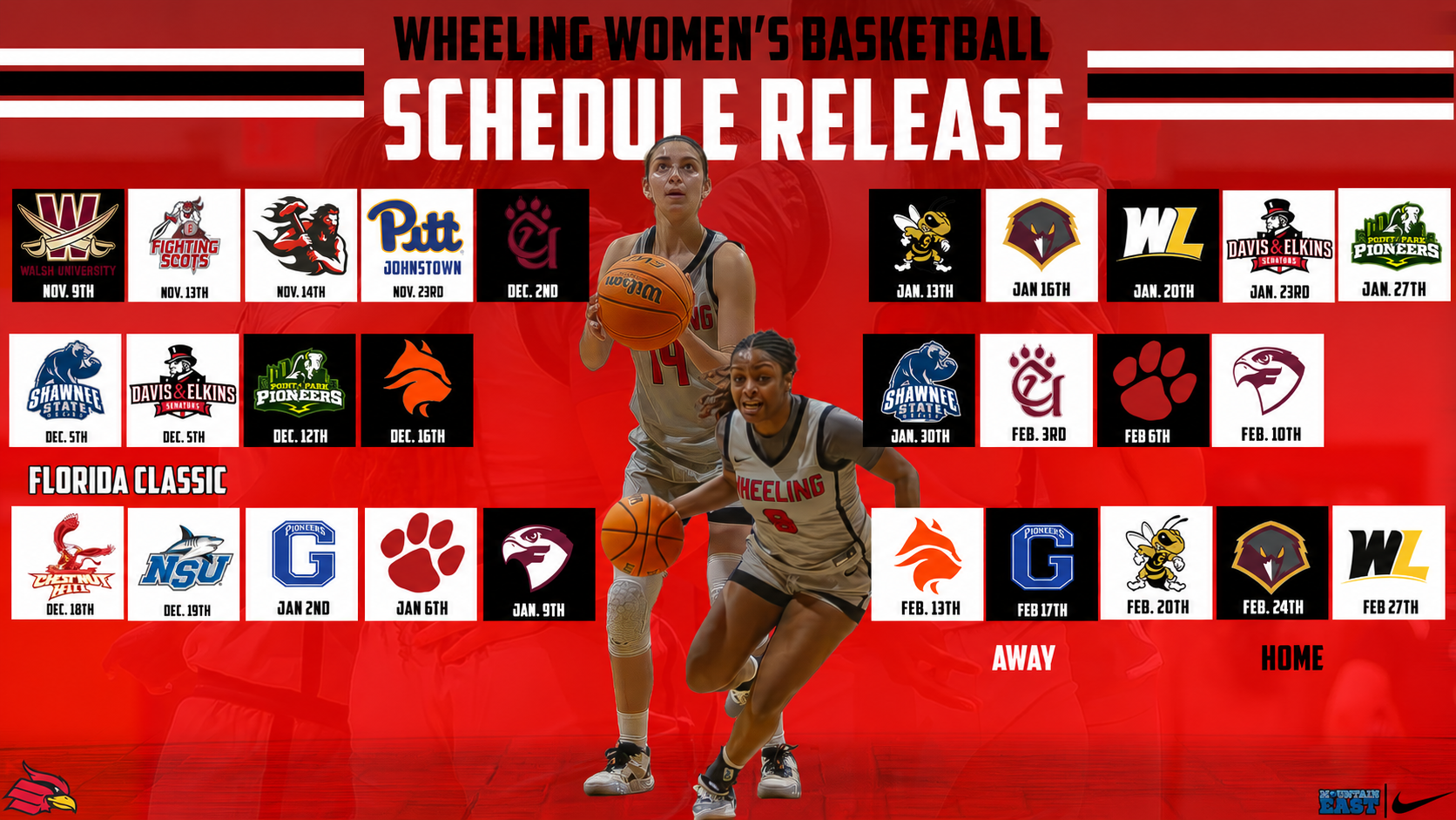 WBB 26-27 Schedule Release