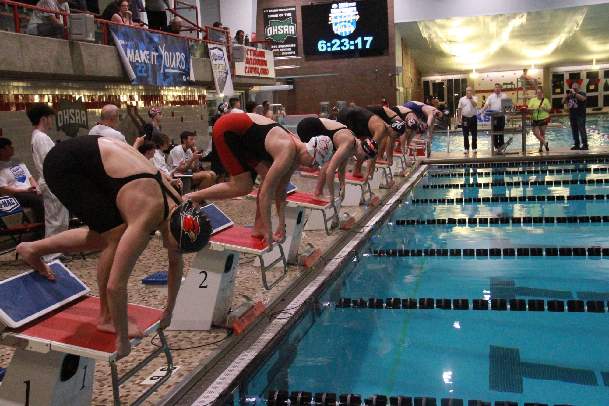 Womens swimming