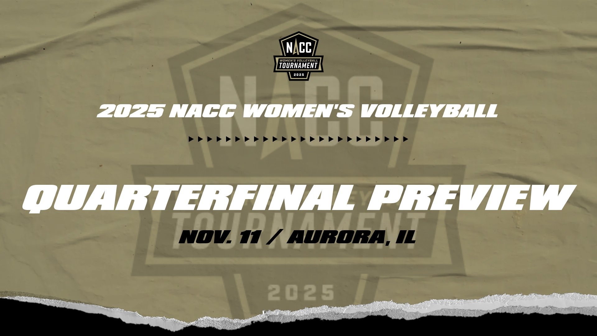 2025 NACC Women's Volleyball Tournament Quarterfinal Preview