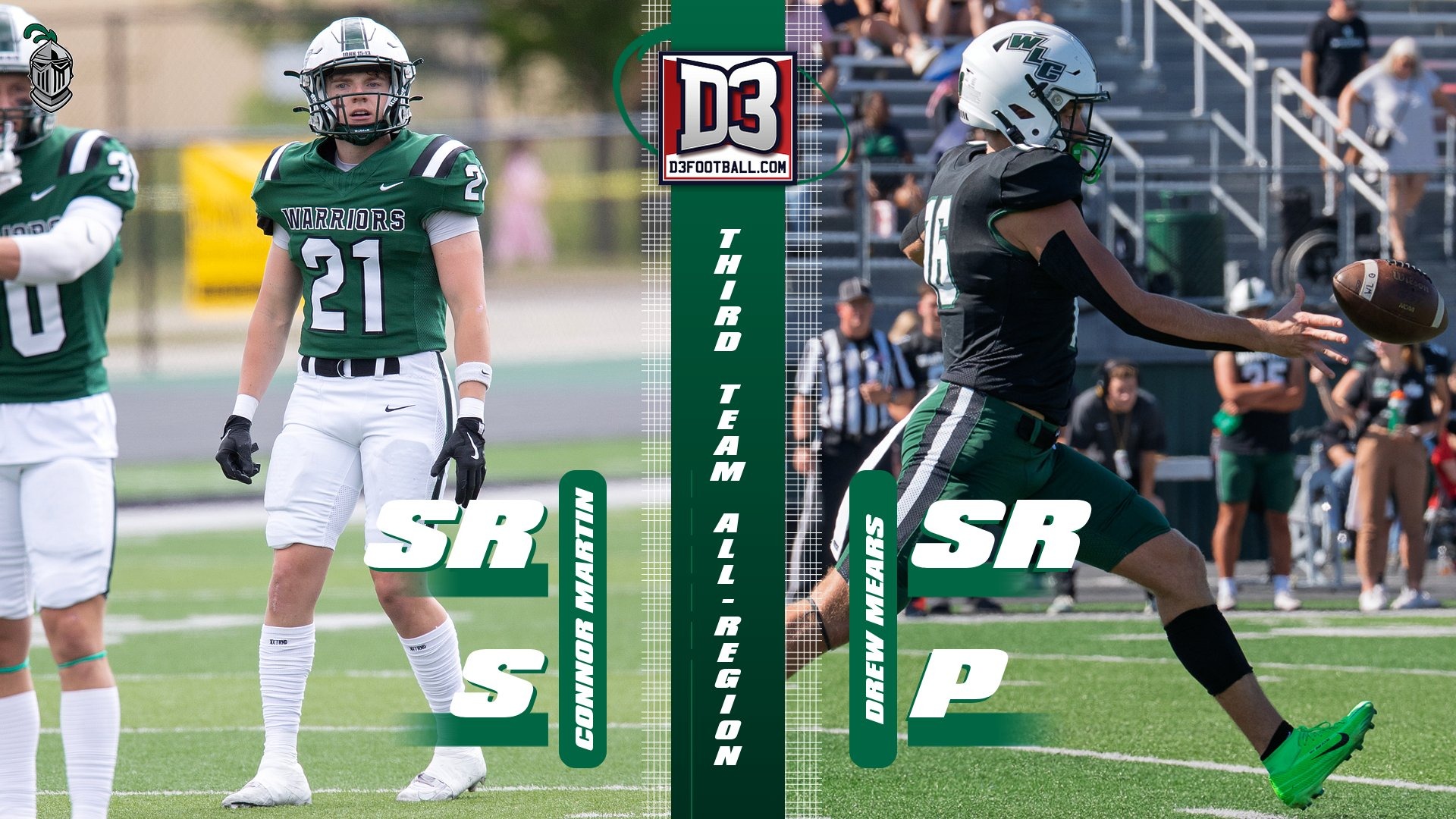 Senior Connor Martin And Senior Drew Mears