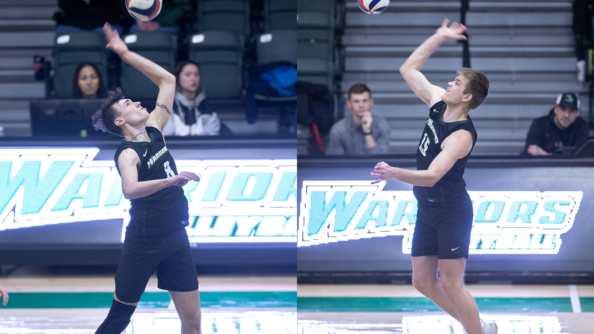 Freshman Brady Pichler and junior Drew Wempner