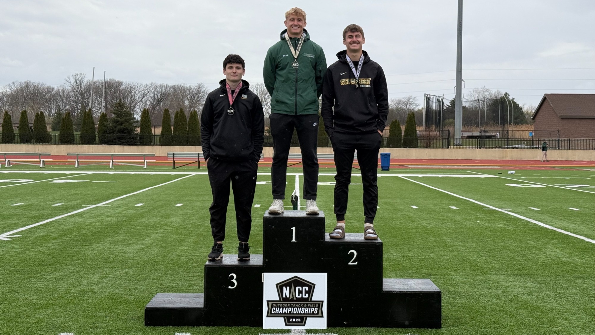 Freshman Sam Ehlke Won The NACC Title In The Triple Jump