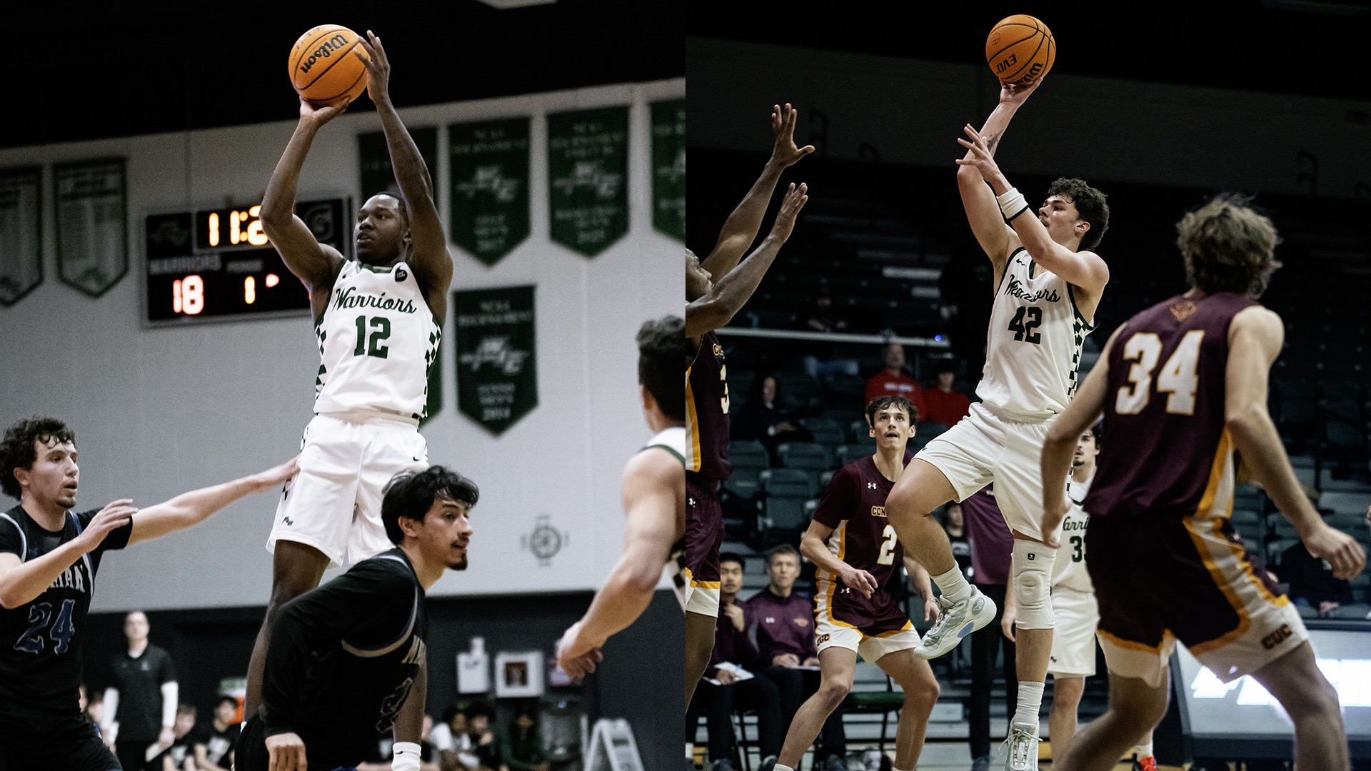 Senior Ja'Quell Chisom And Freshman Bryce Appel