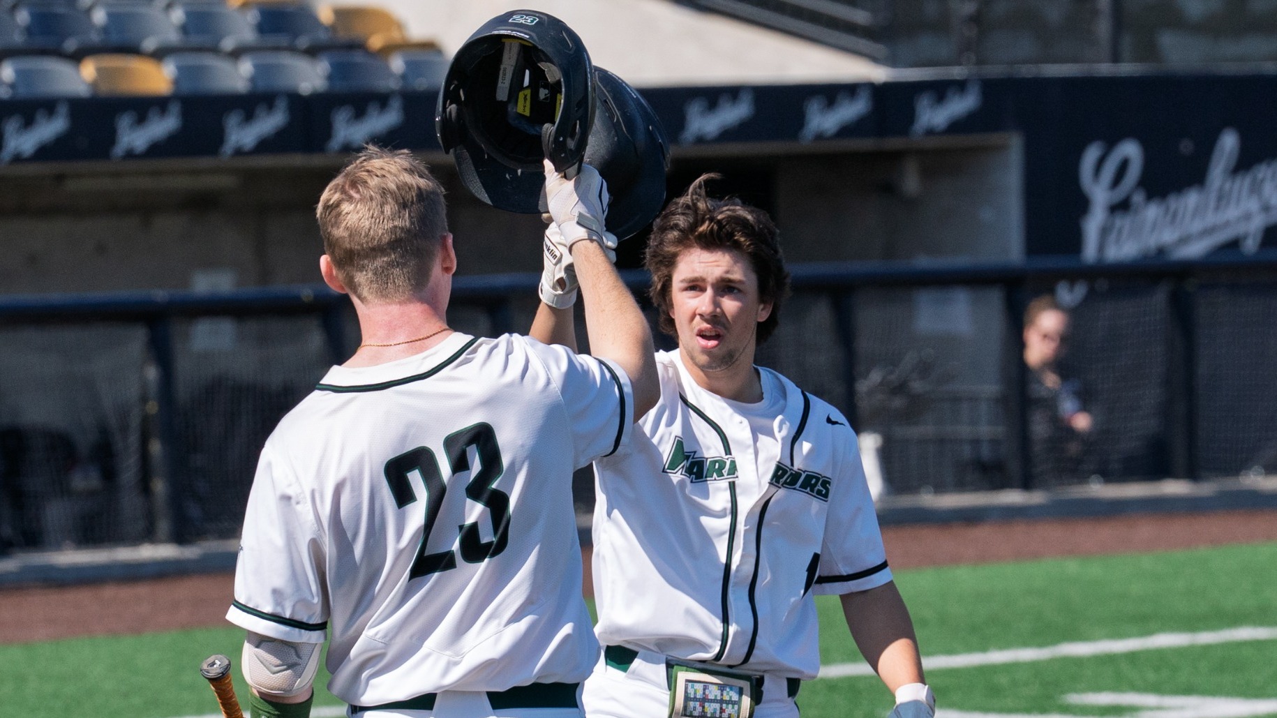 Juniors Aiden Montgomery and Colt Ratliff