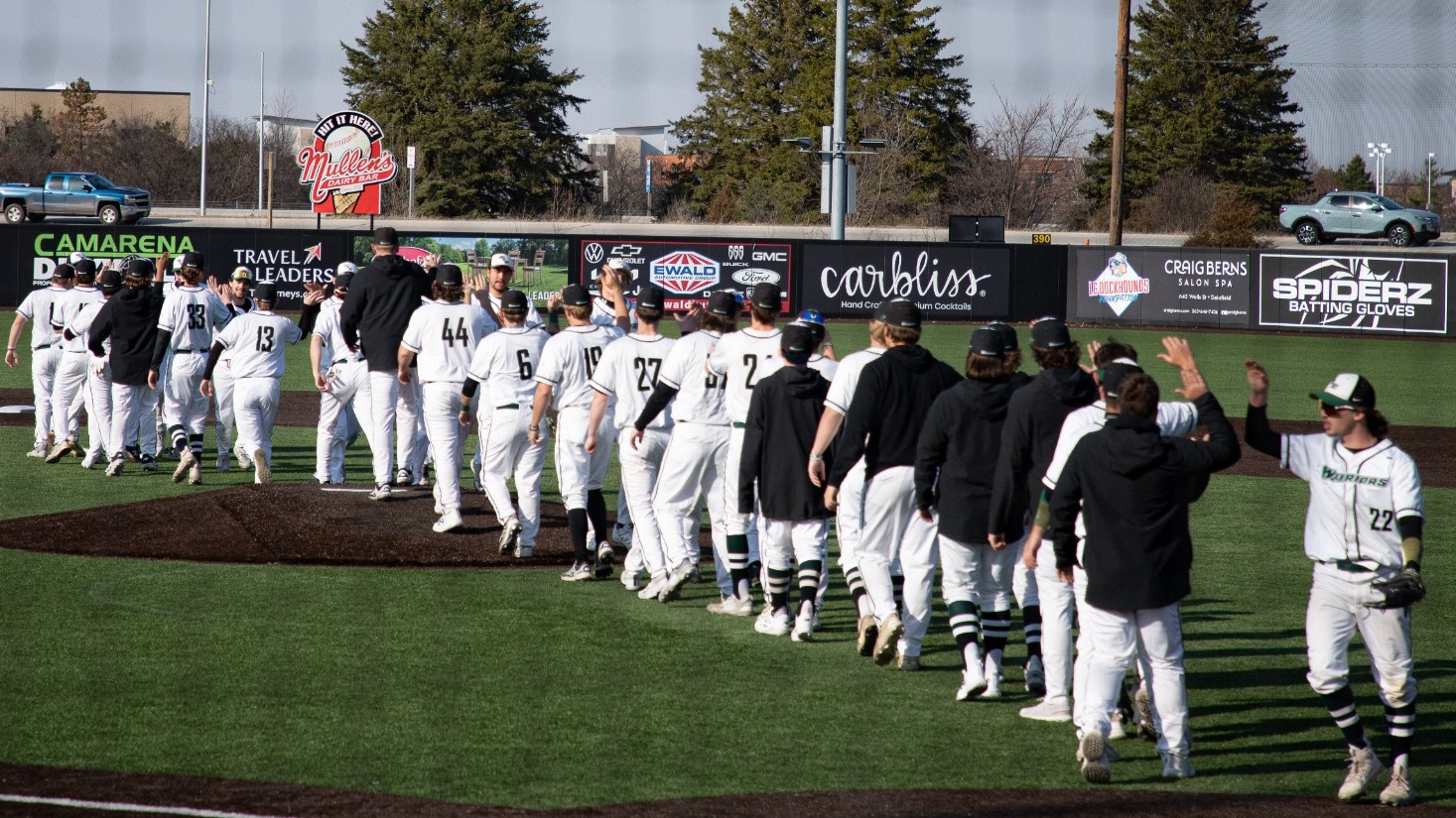 The Warriors Swept A Non-Conference Doubleheader From Maranatha Baptist On Thursday